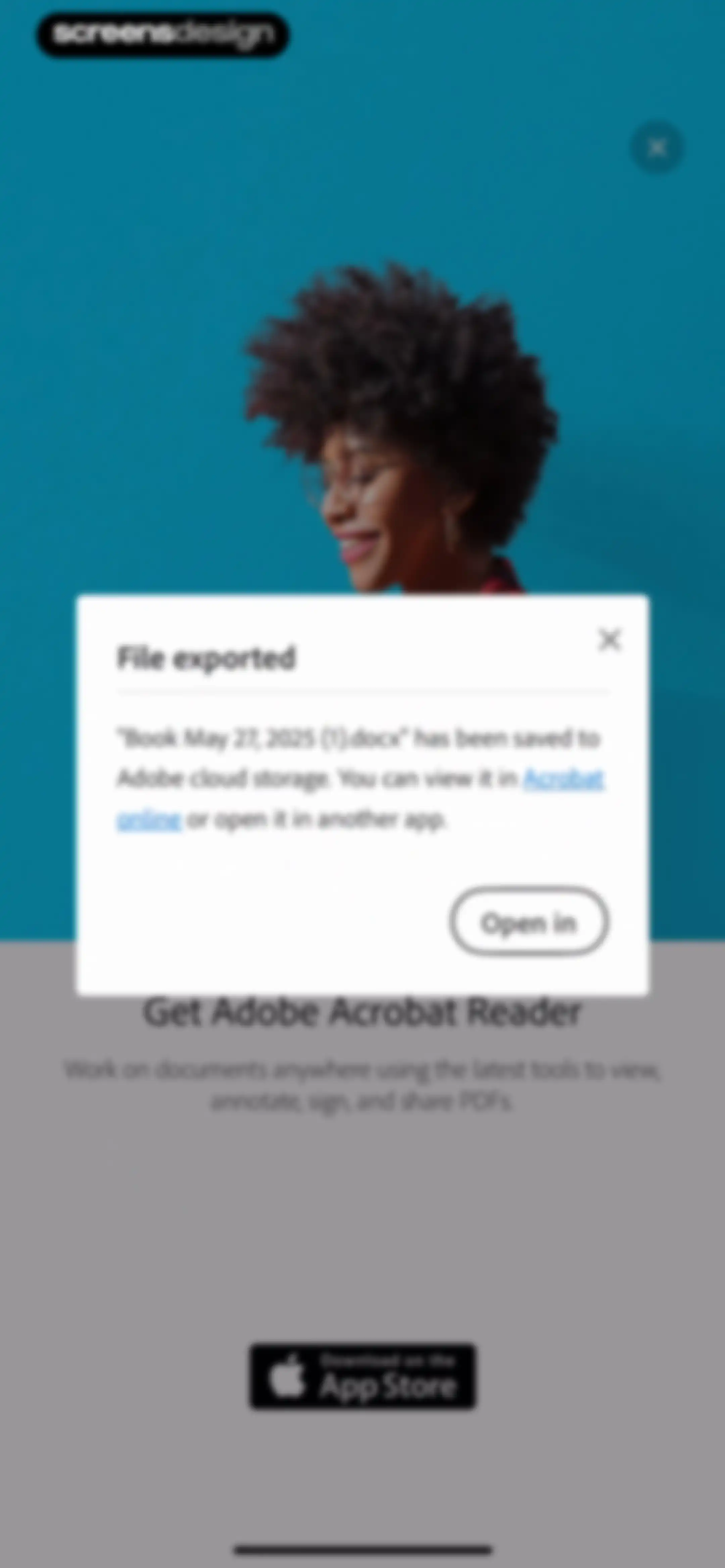 Adobe Scan: PDF & OCR Scanner screen 75