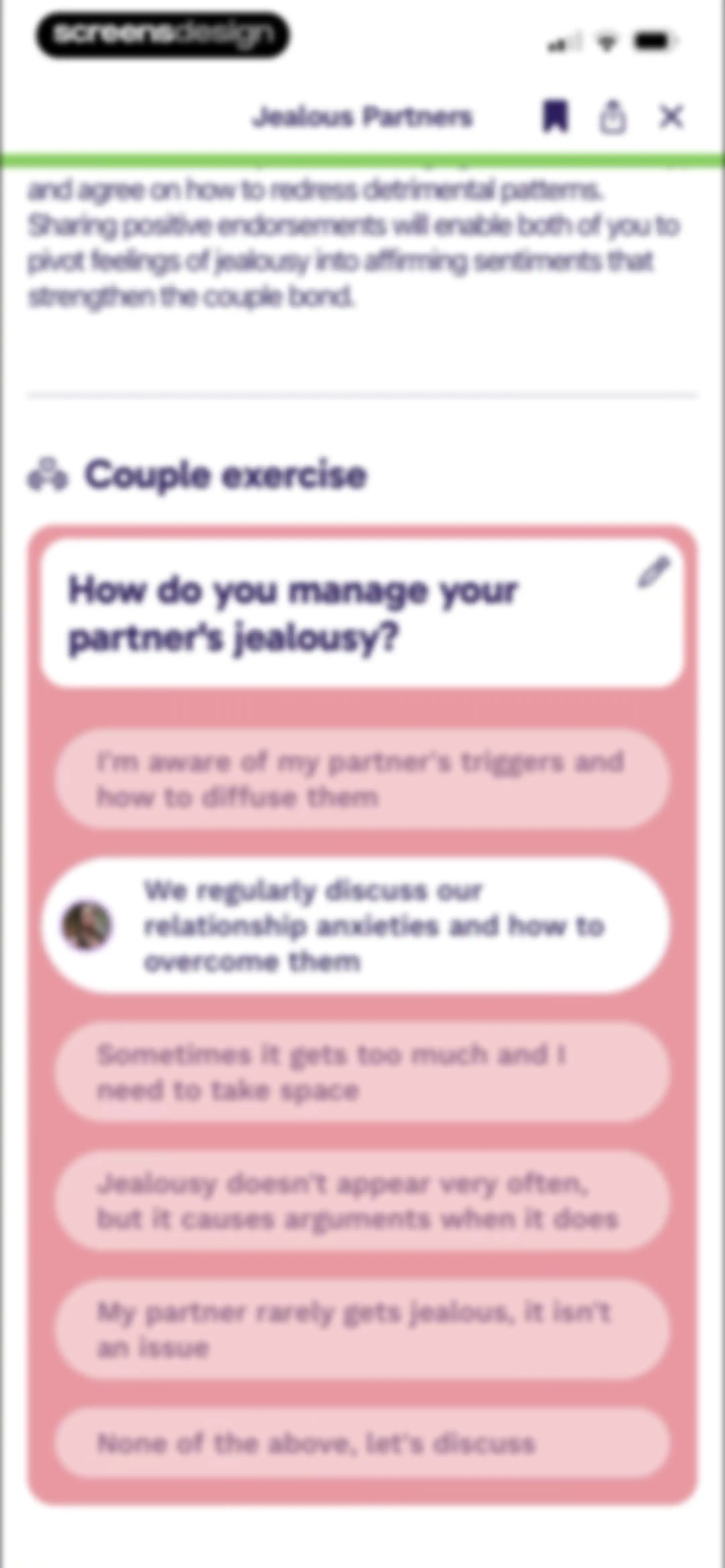 Paired: Couples & Relationship screen 107