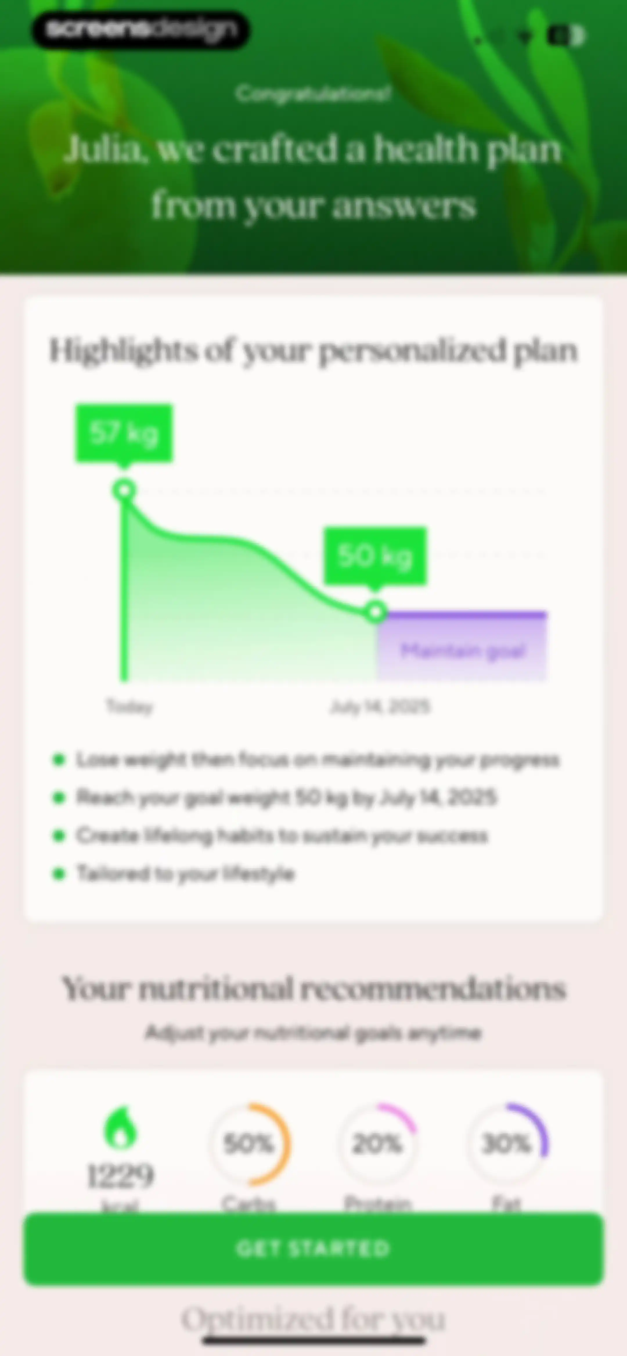 Lifesum: AI Calorie Counter screen 17