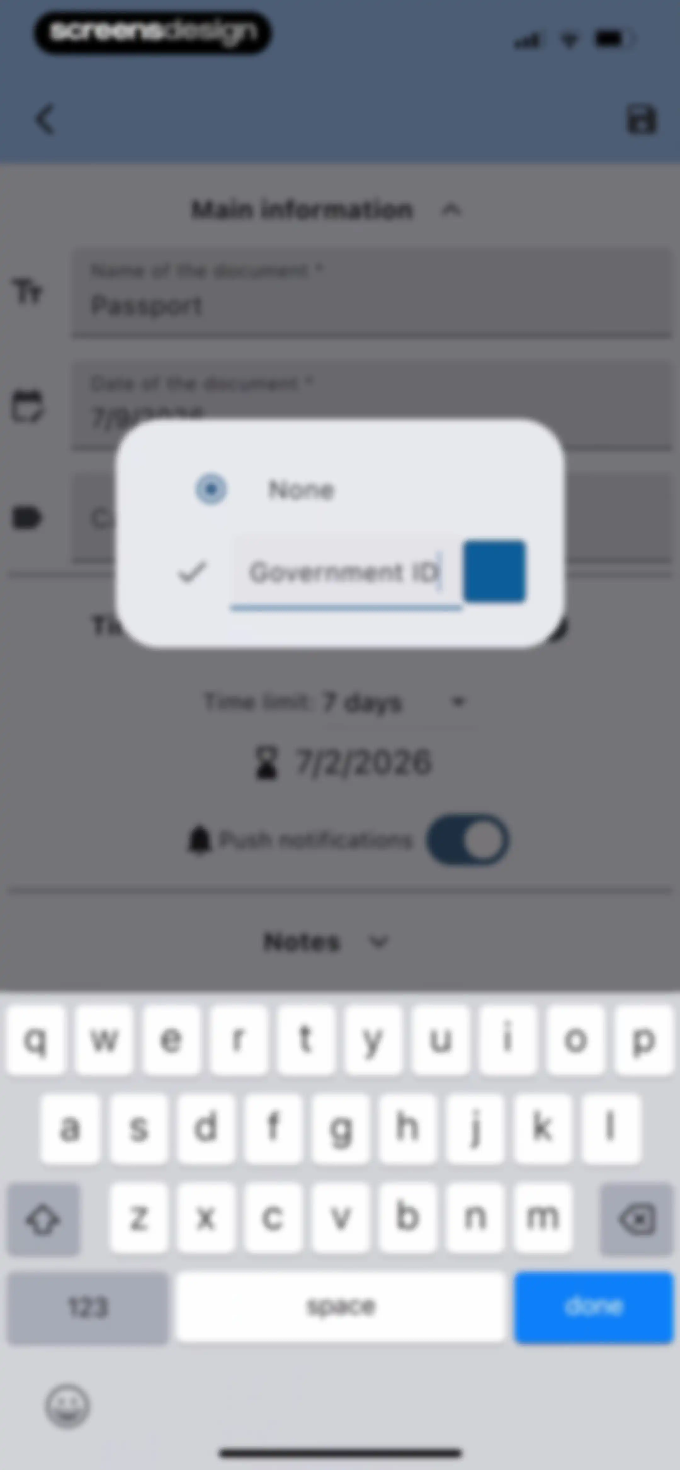 ExpiNotif: Expiration dates screen 10