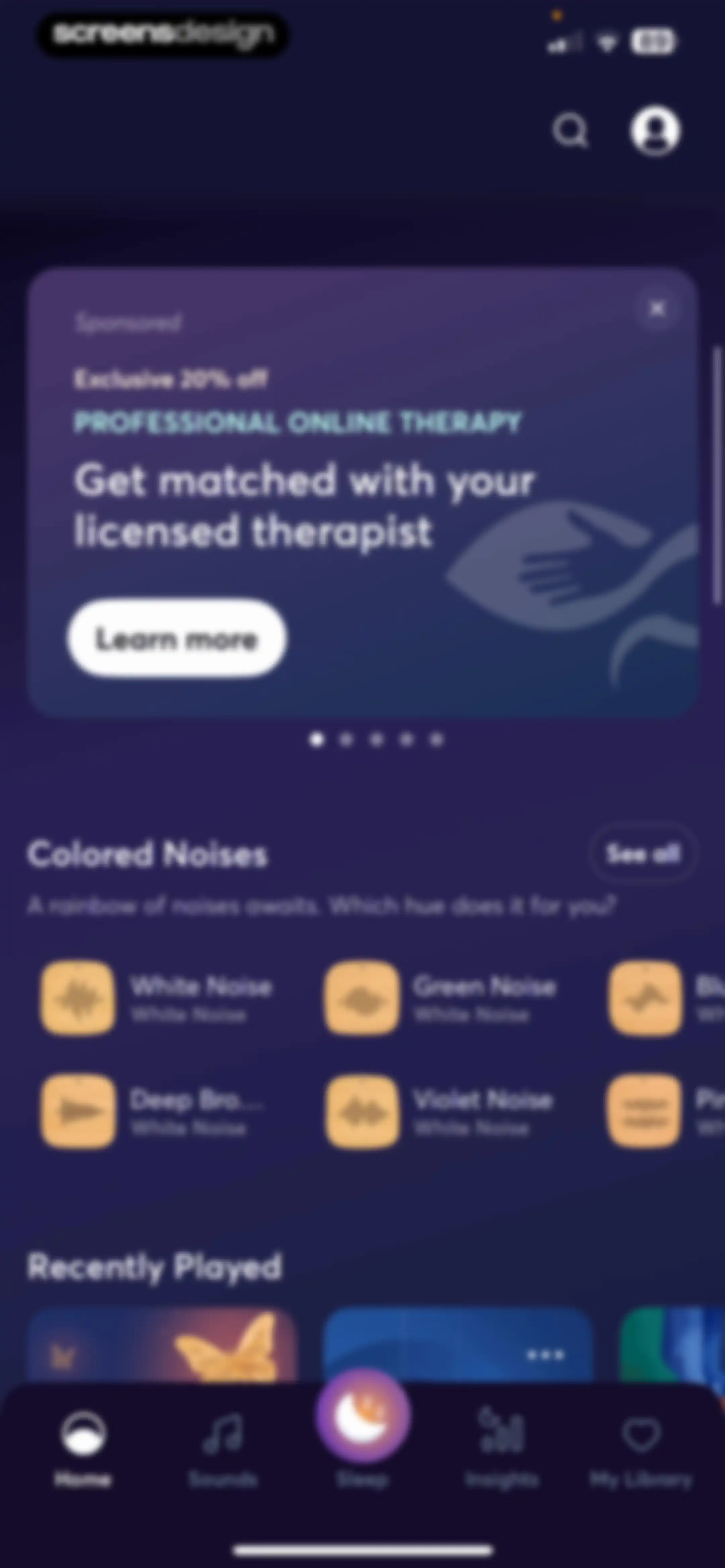 BetterSleep: Relax and Sleep screen 96
