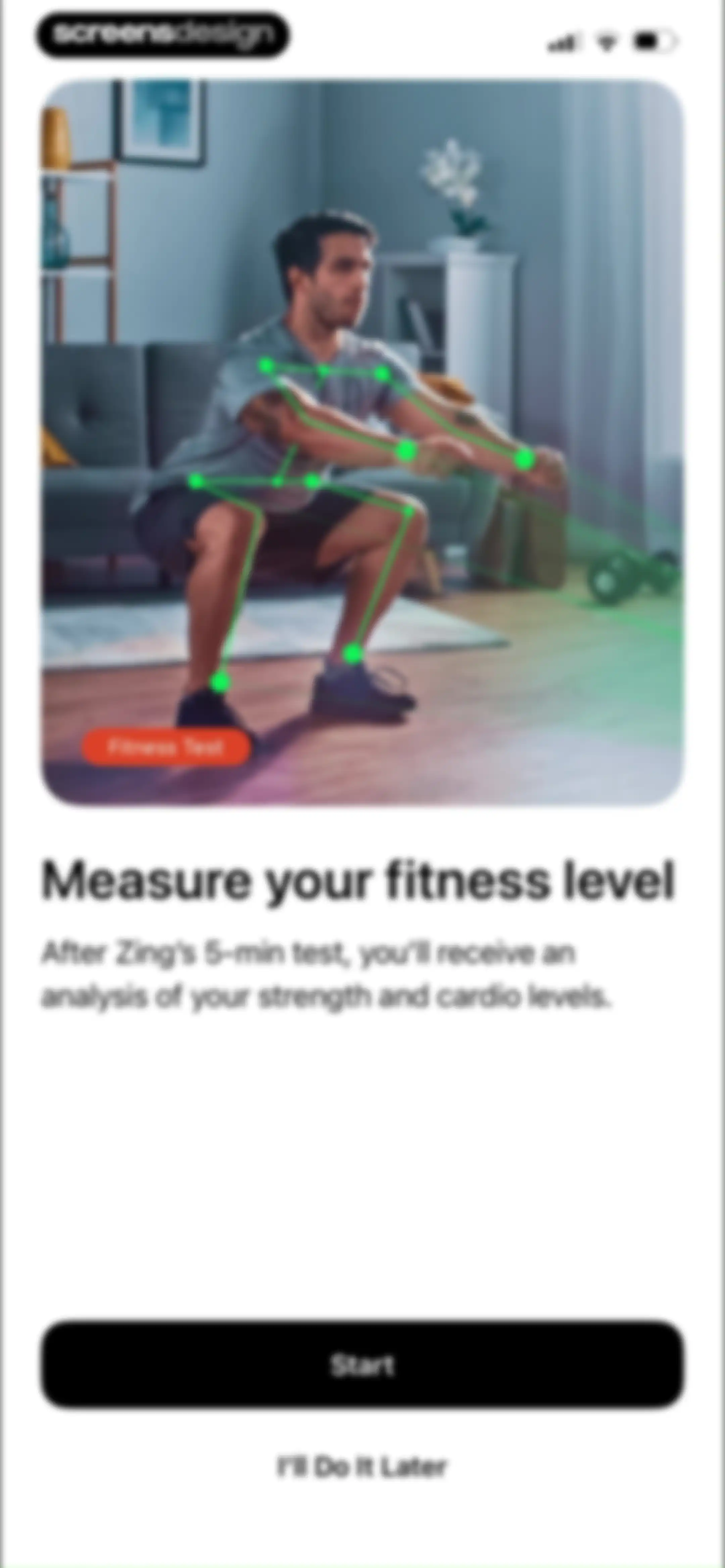 Zing AI: Home & Gym Workouts screen 101