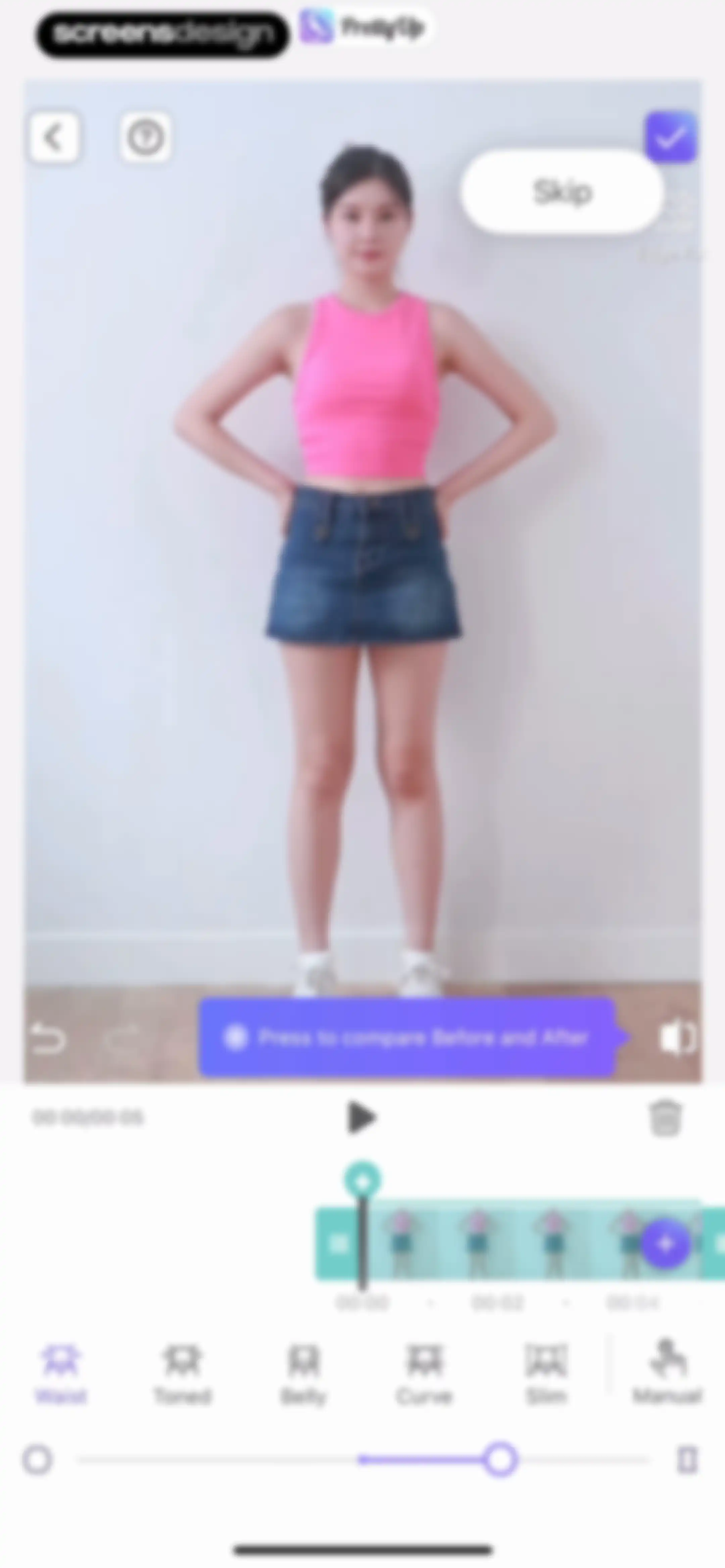 PrettyUp - Body Editor Video screen 21