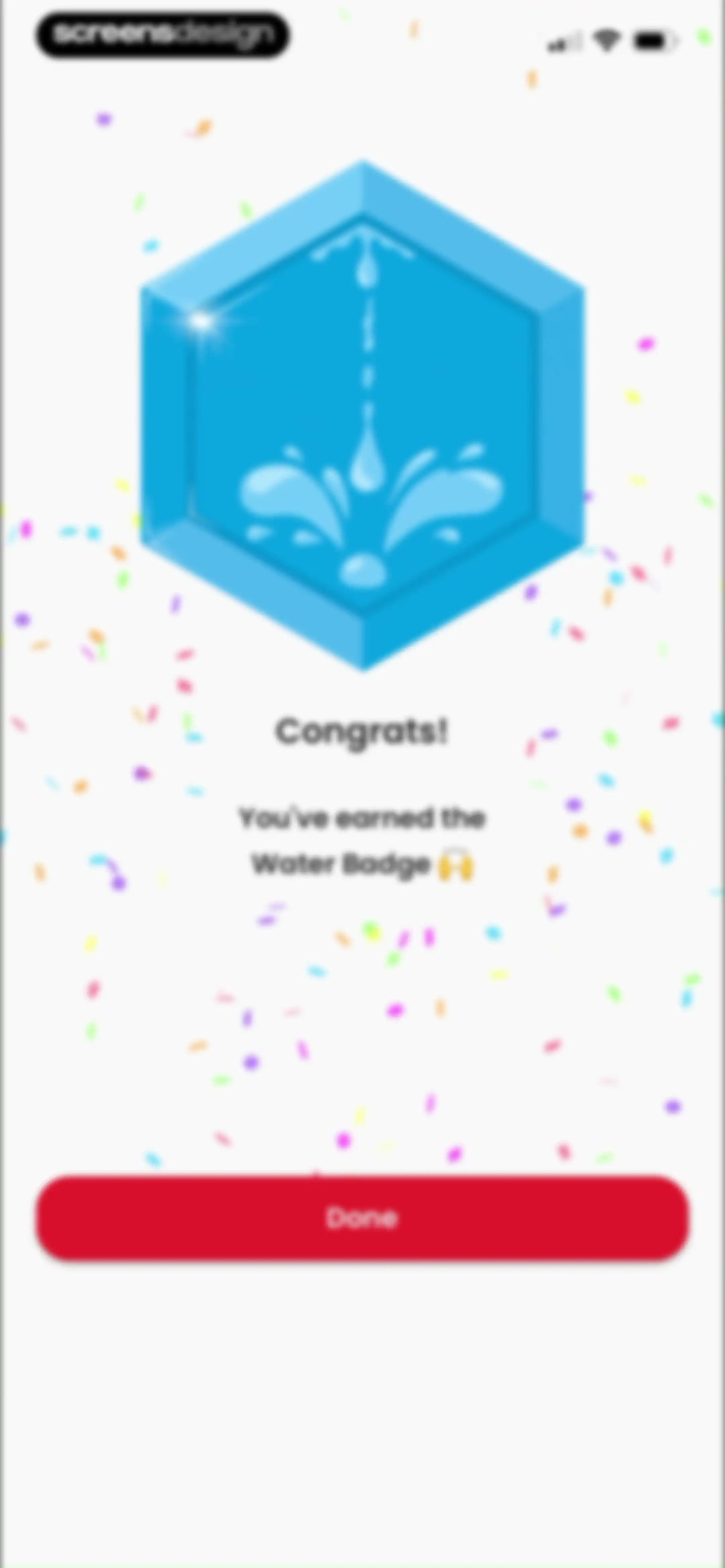 90 Day Challenge screen 61