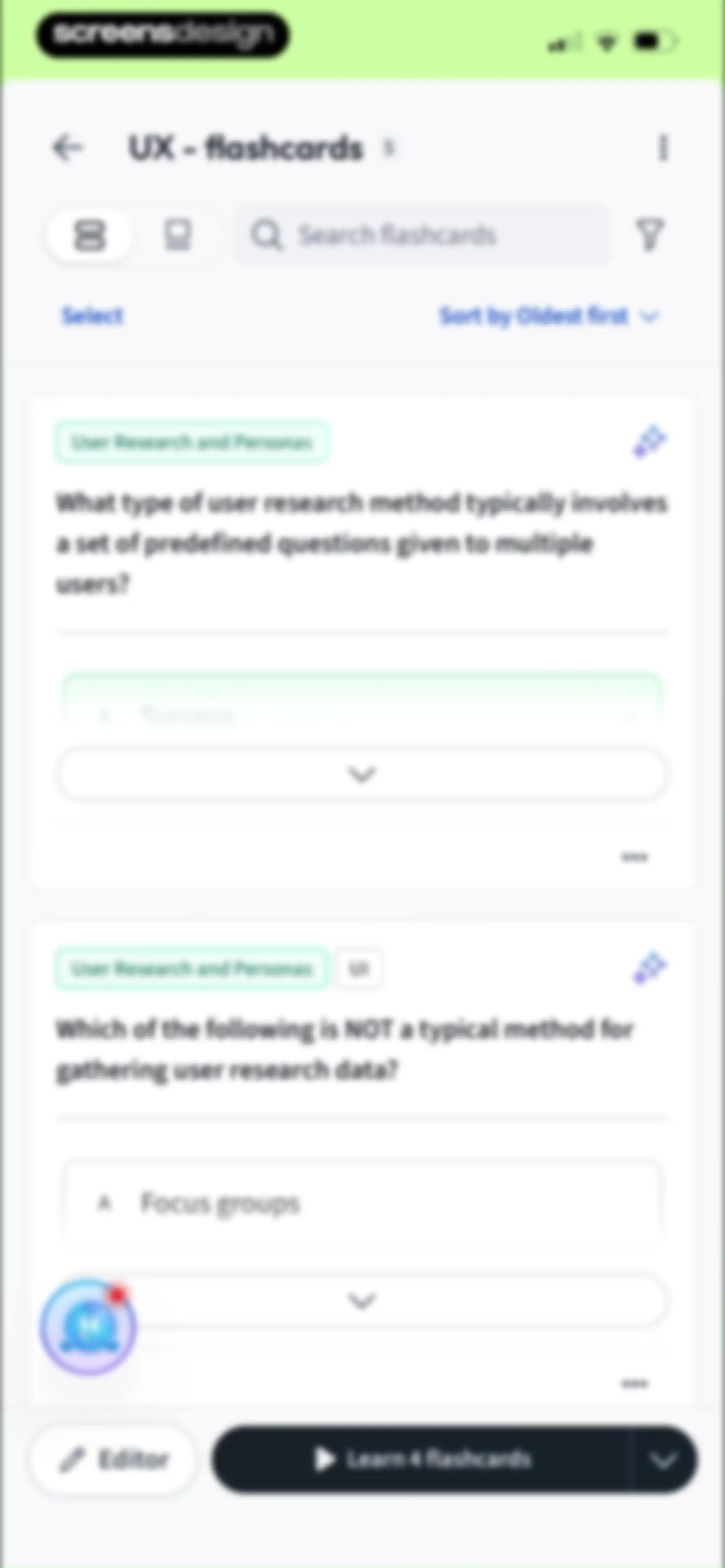 Vaia: AI Flashcards. Study App screen 140
