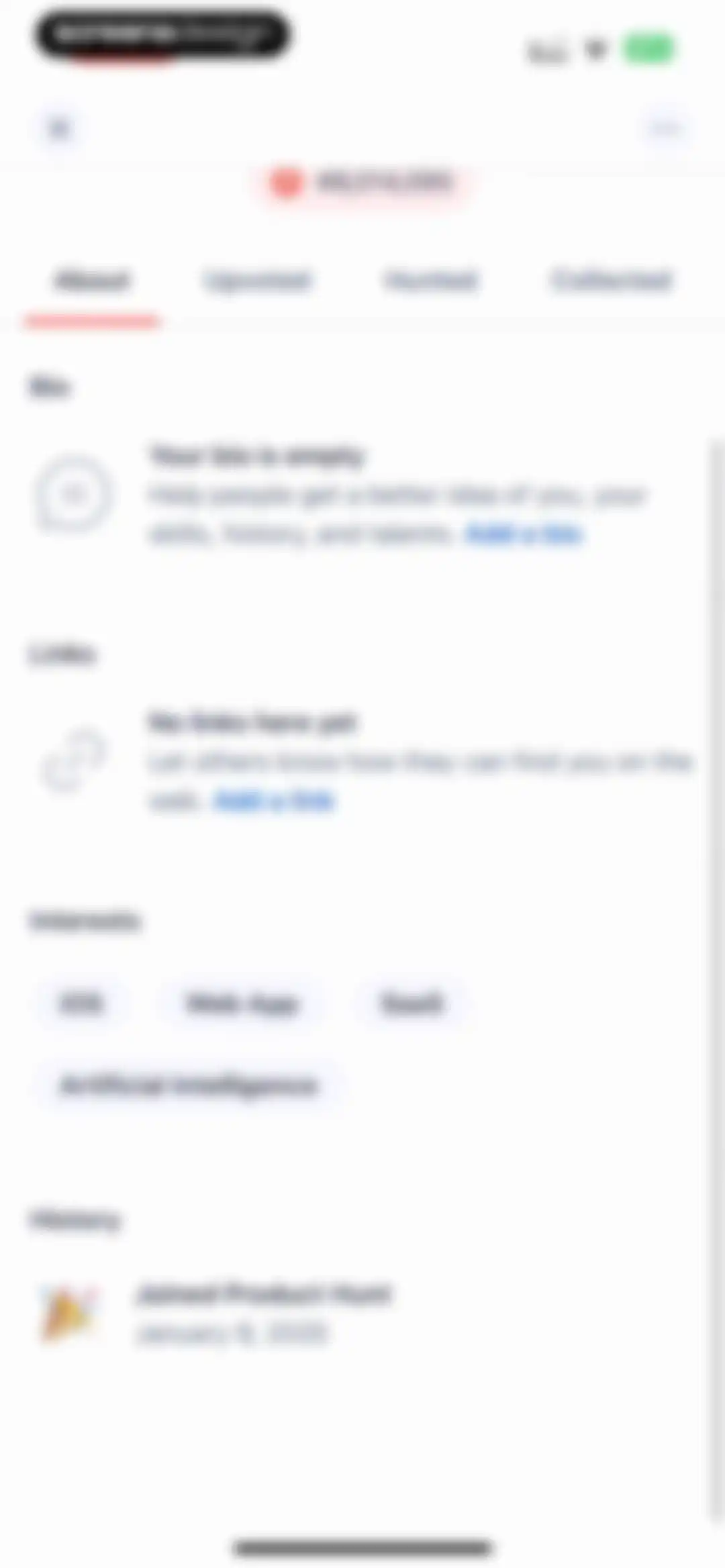Product Hunt screen 105