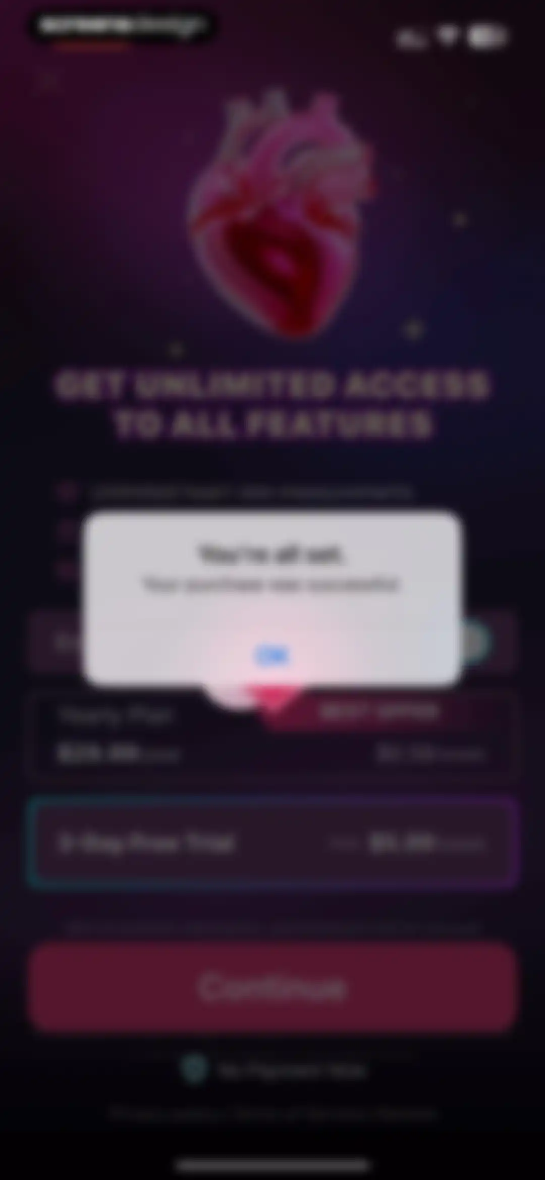 Blood Pressure-Monitor Tracker screen 29