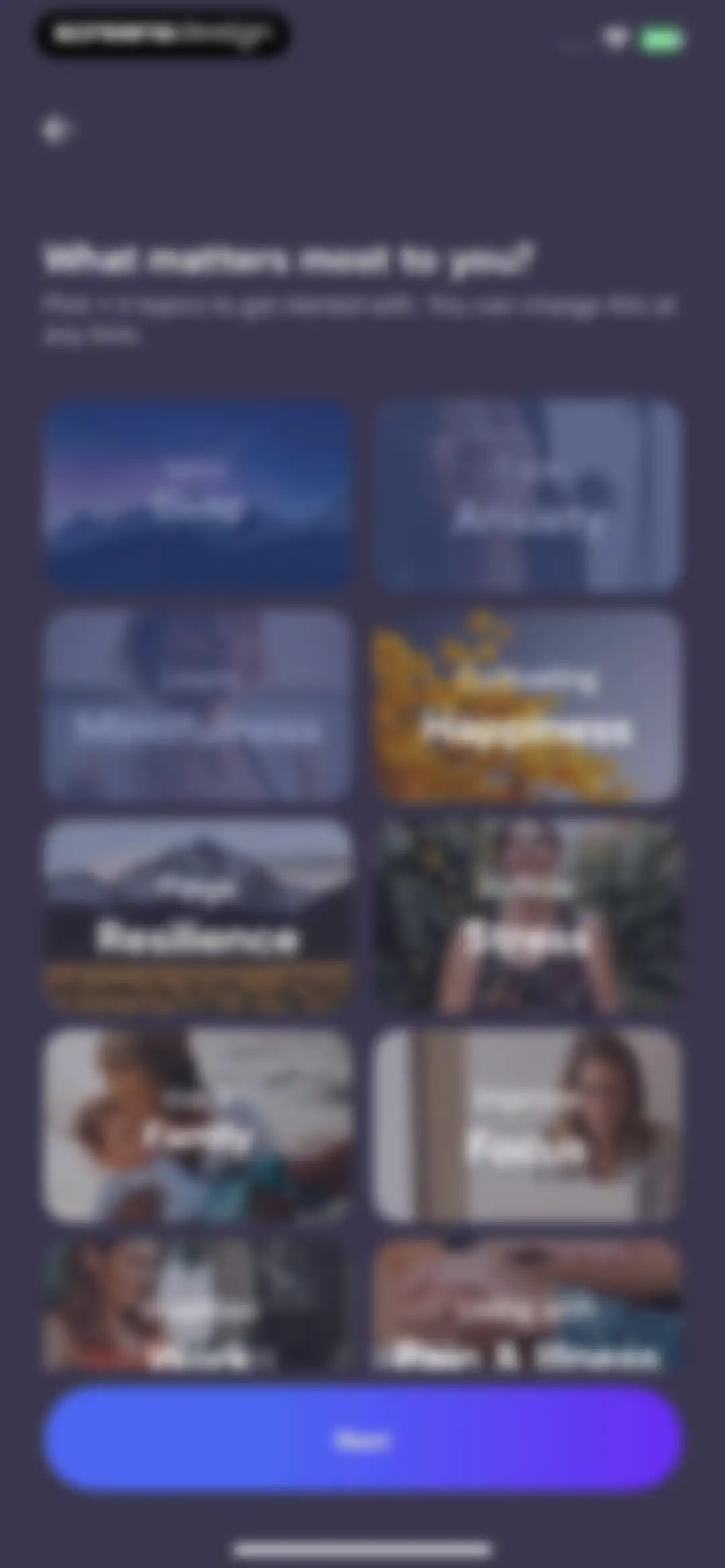 Mindfulness.com Meditation App screen 6