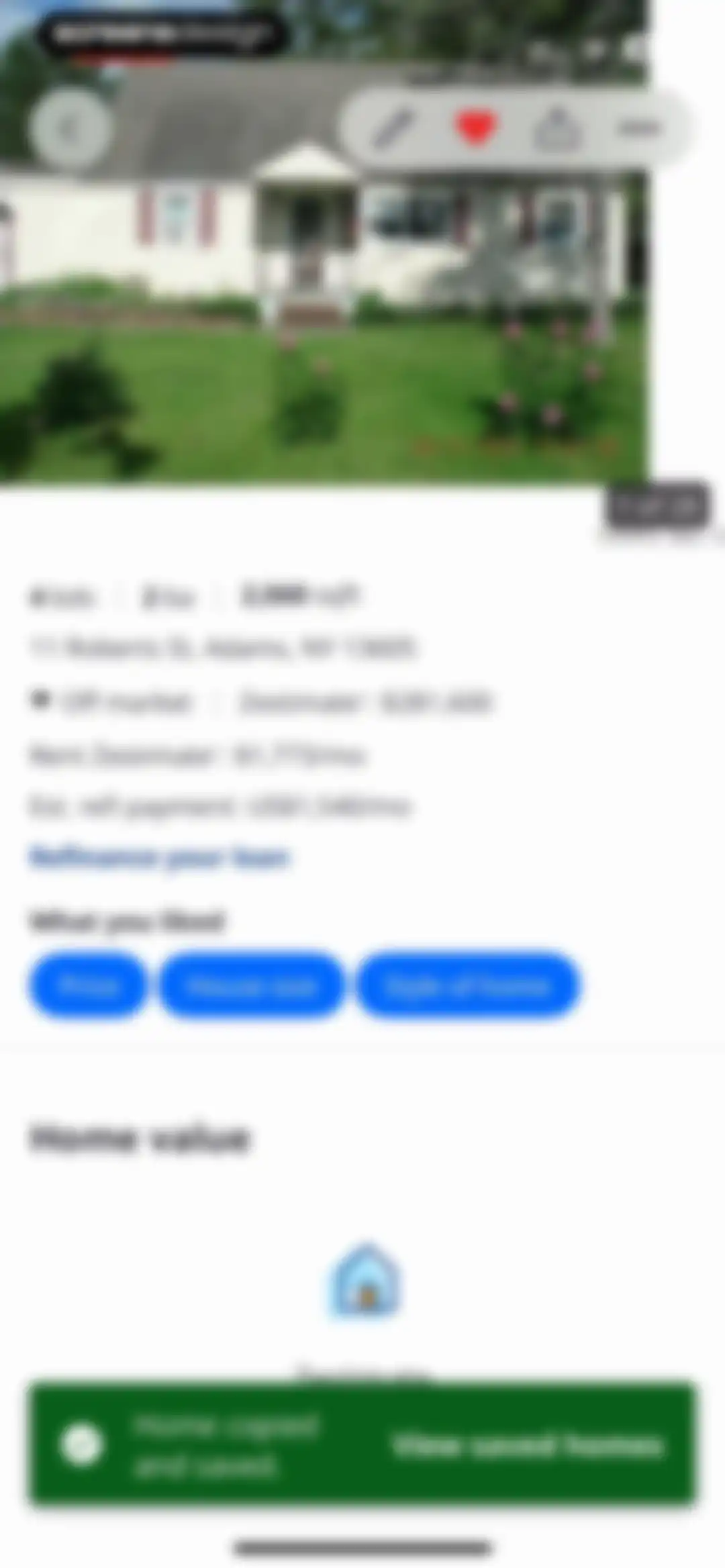 Zillow Real Estate & Rentals screen 147