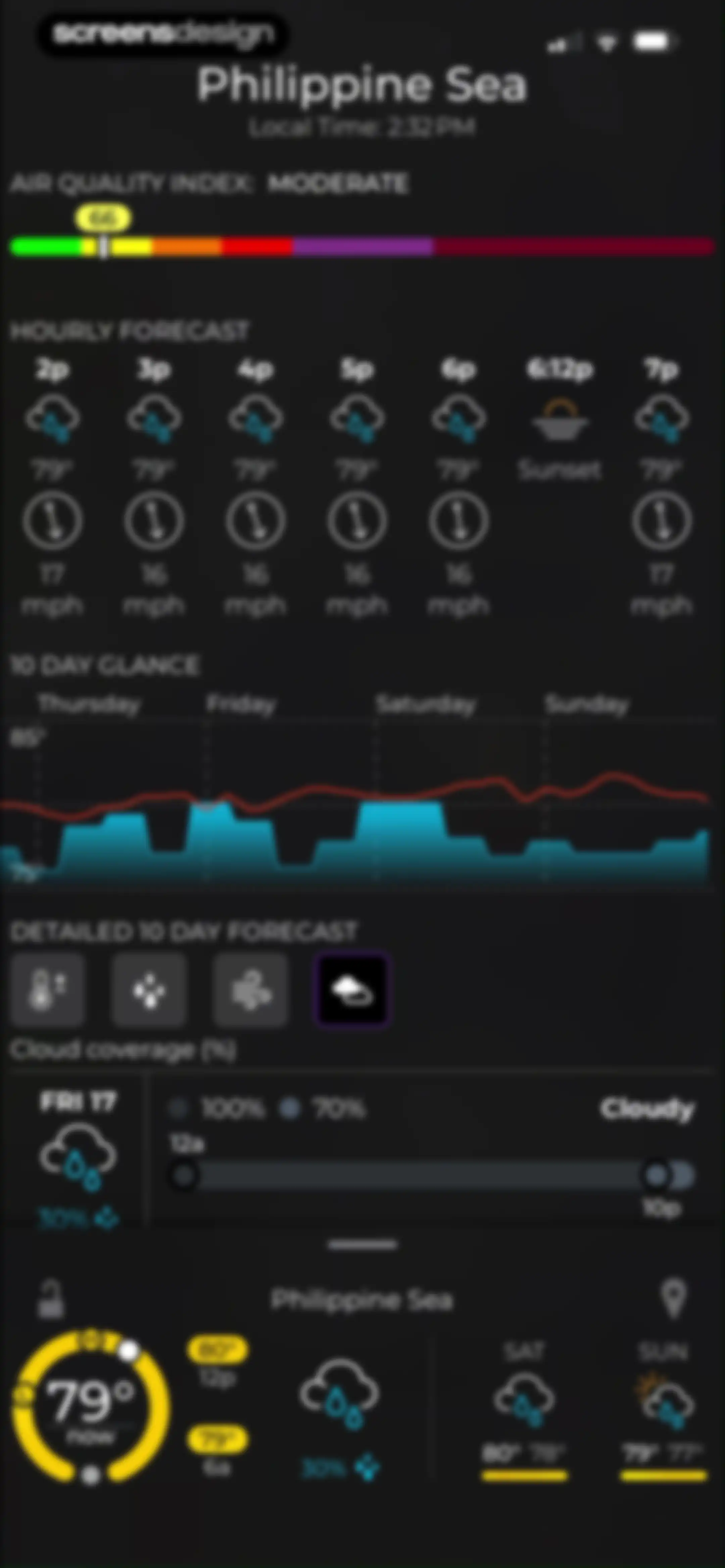 MyRadar Accurate Weather Radar screen 42
