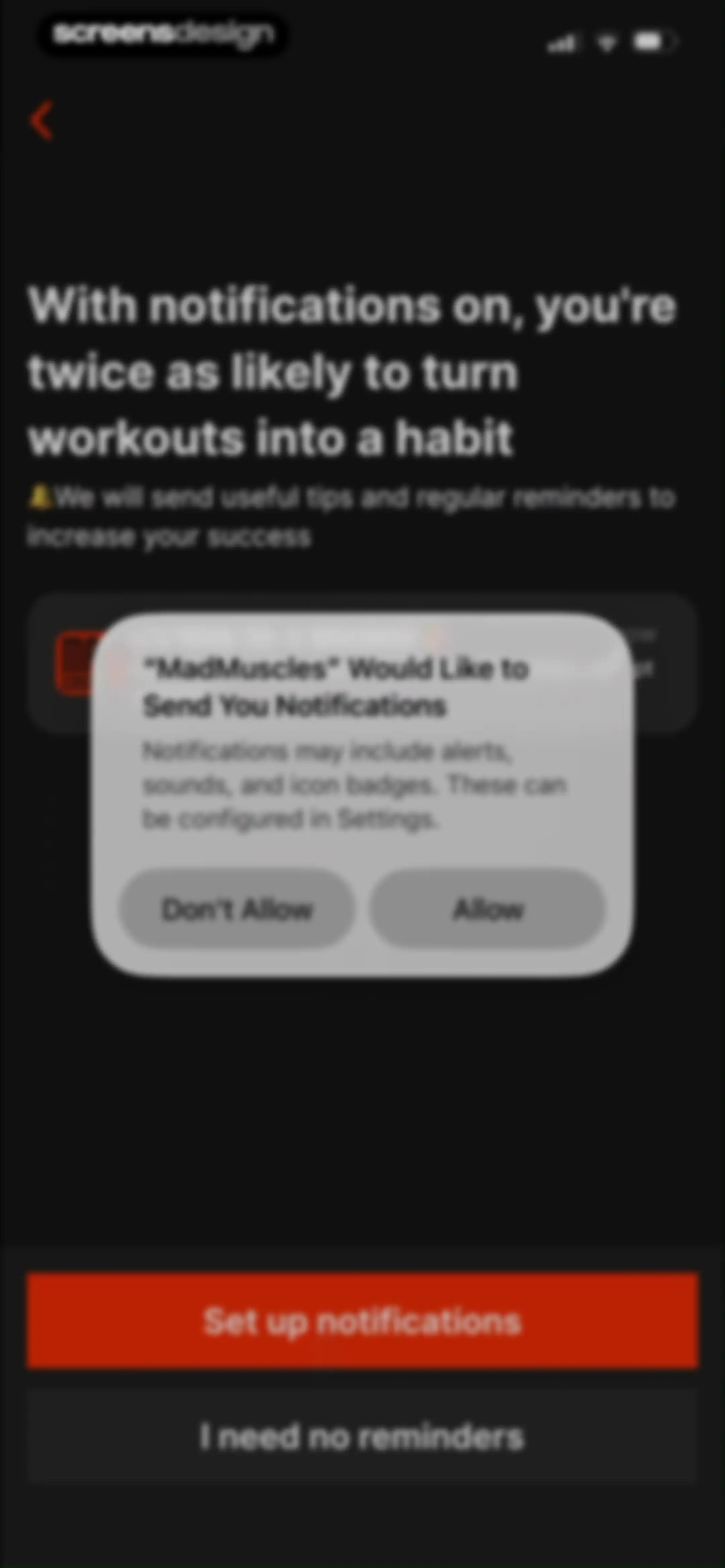 MadMuscles: Workouts & Diet screen 27