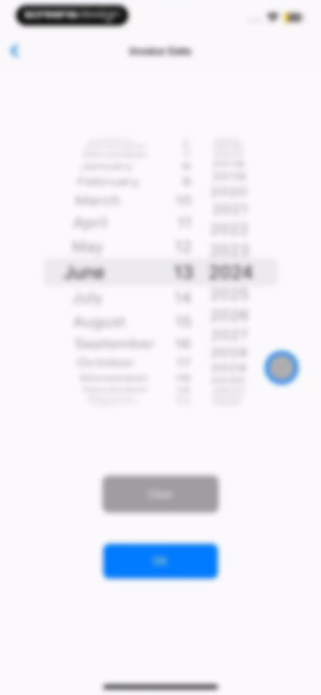 Invoice Maker by Invoice Home screen 22