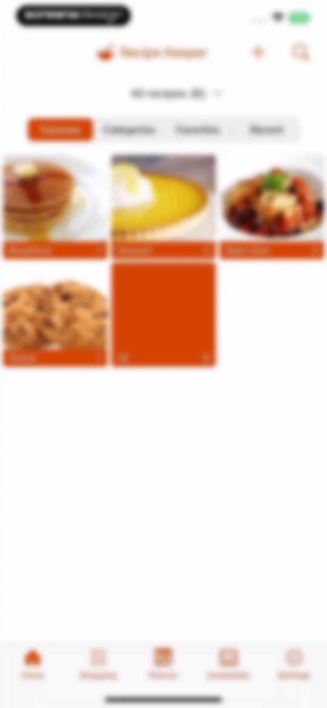 Recipe Keeper screen 6