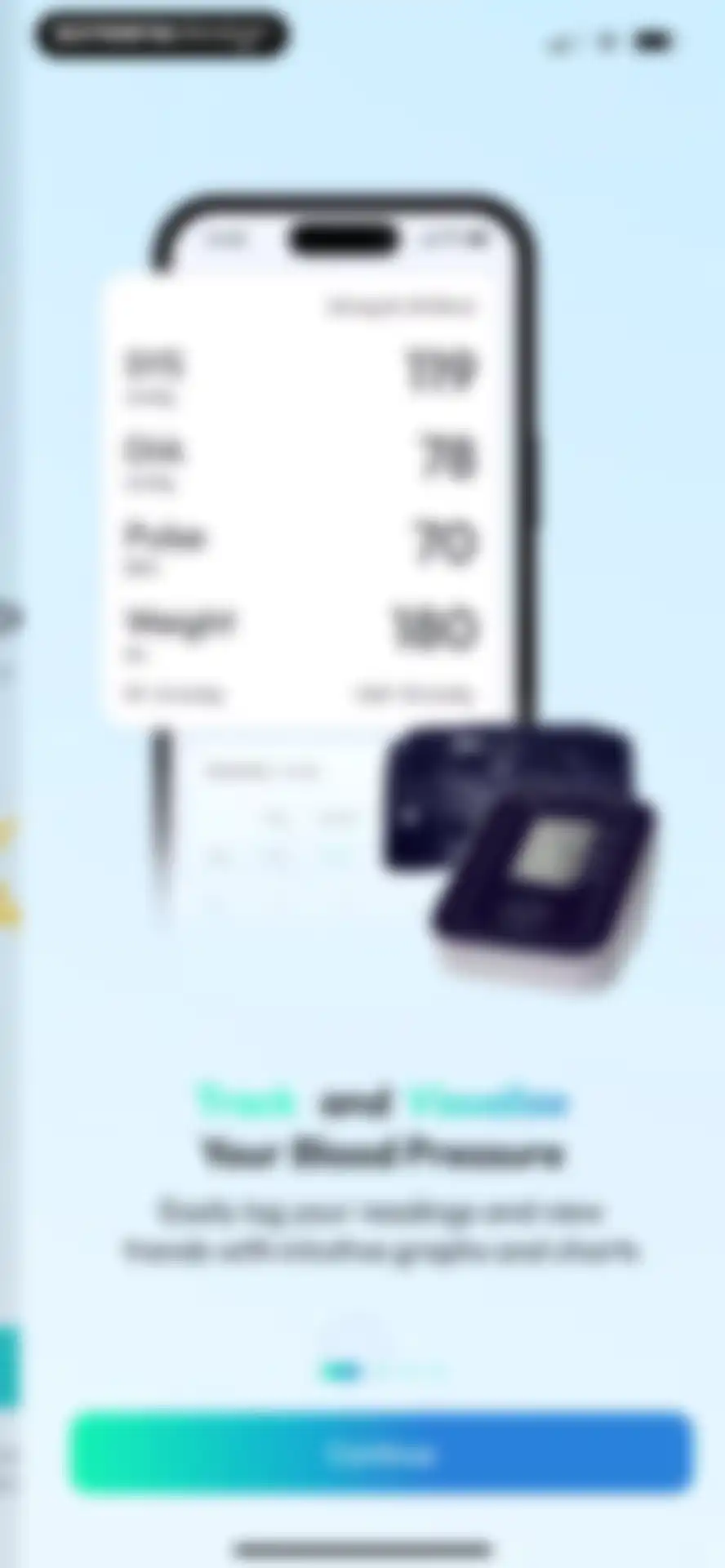 Blood Pressure Tracker SmartBP screen 4