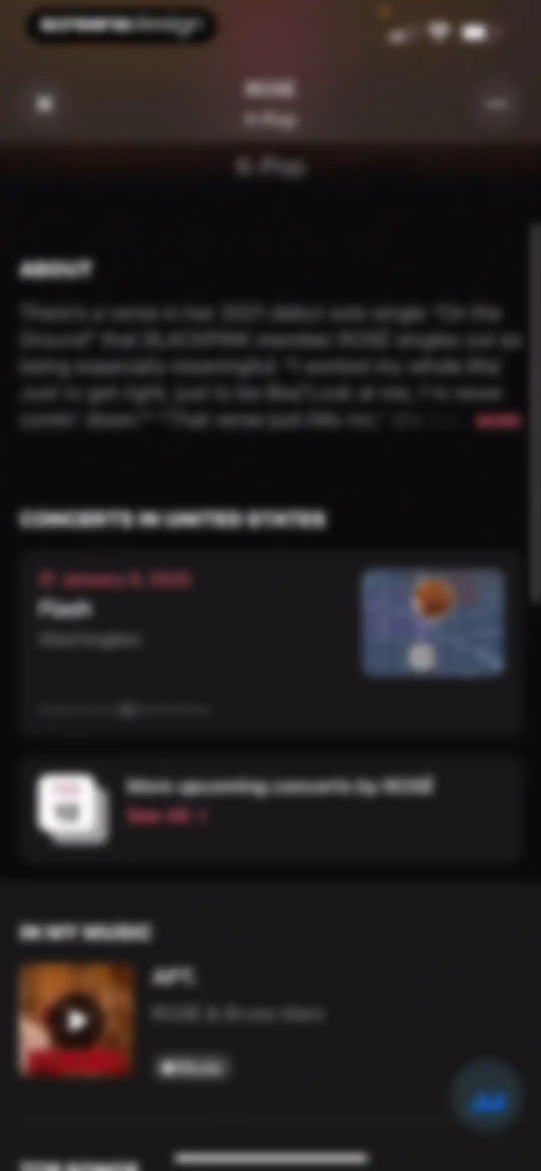 Shazam: Find Music & Concerts screen 17