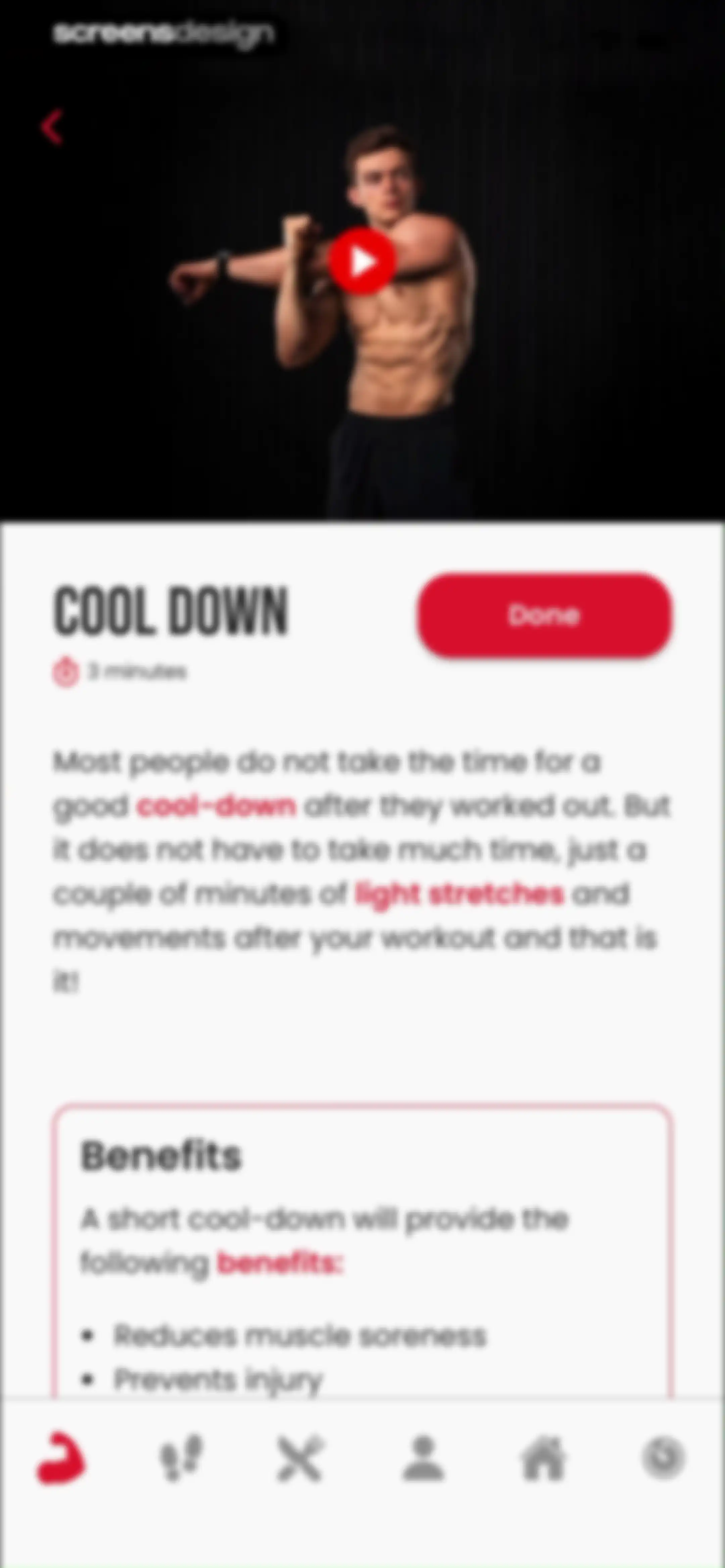 90 Day Challenge screen 51
