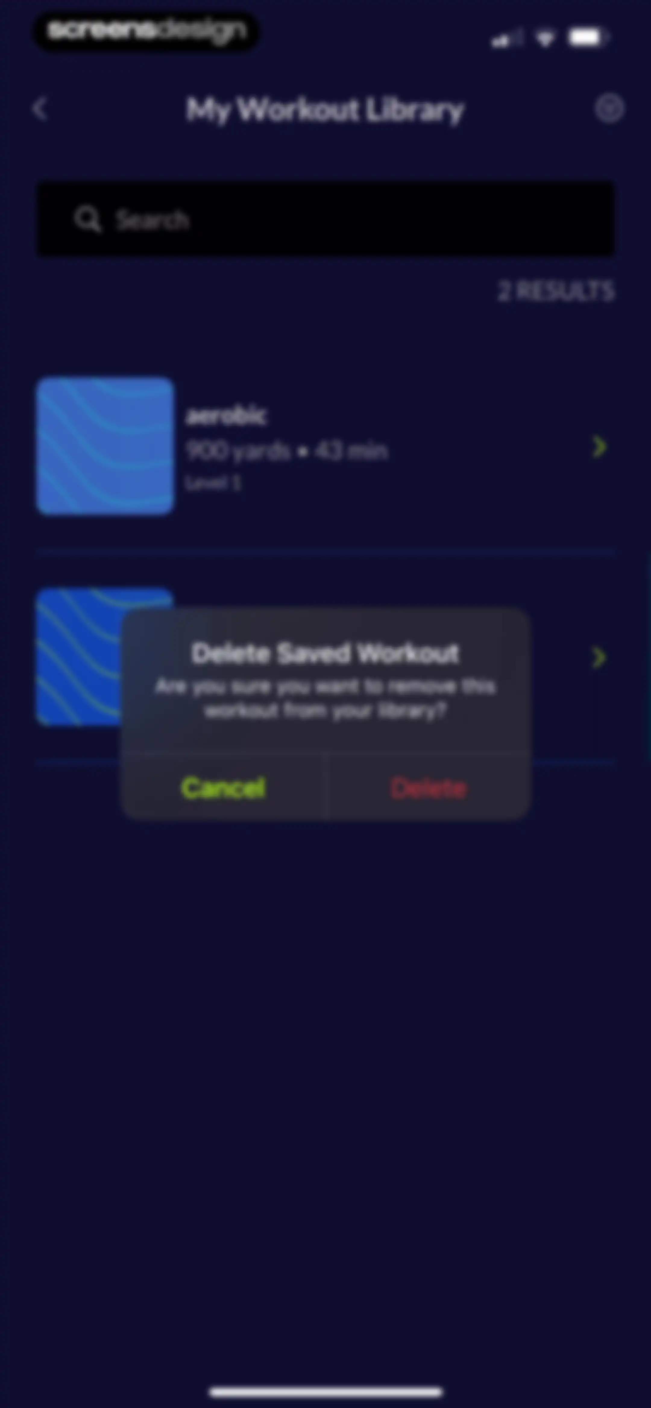 MySwimPro: #1 Swim Workout App screen 120