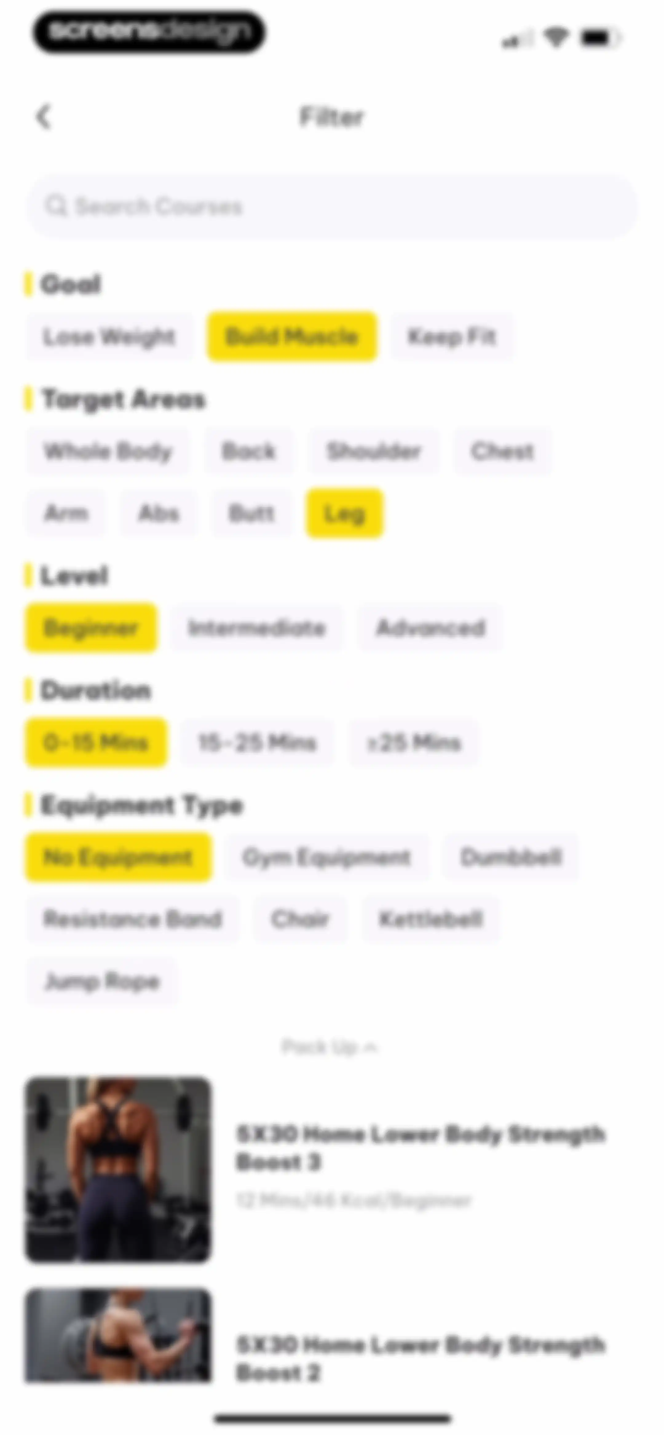 Muscle Monster Workout Planner screen 83