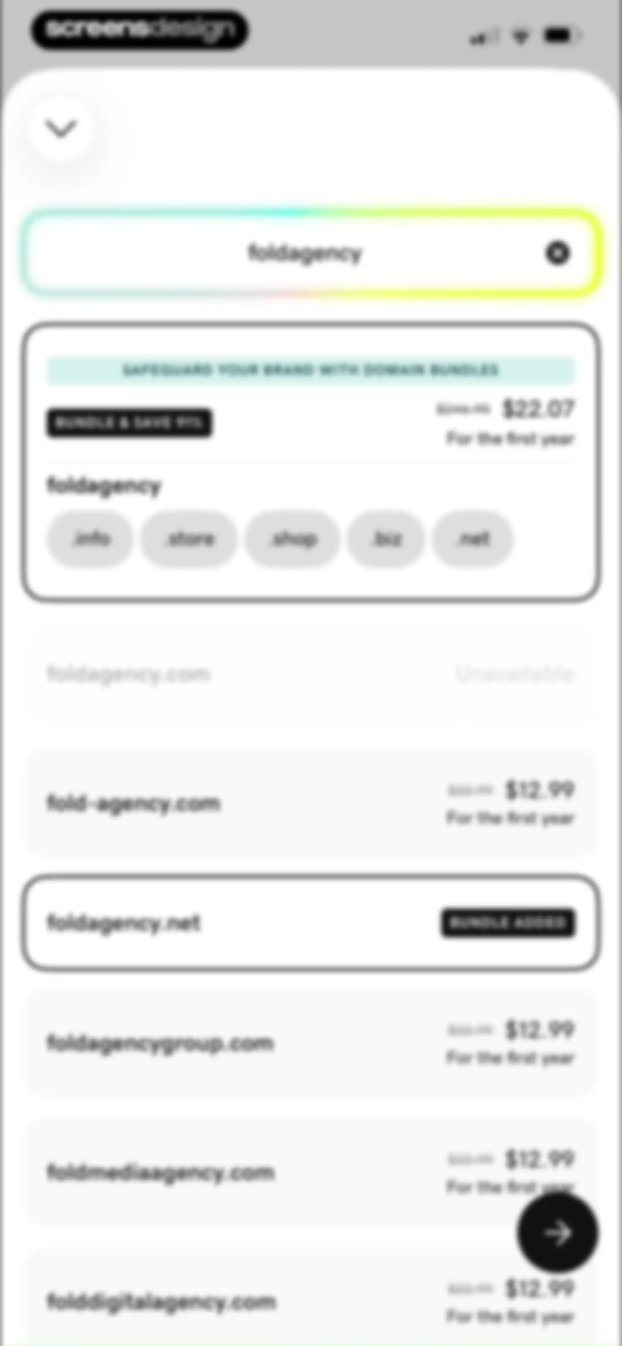 GoDaddy: Websites & Marketing screen 124