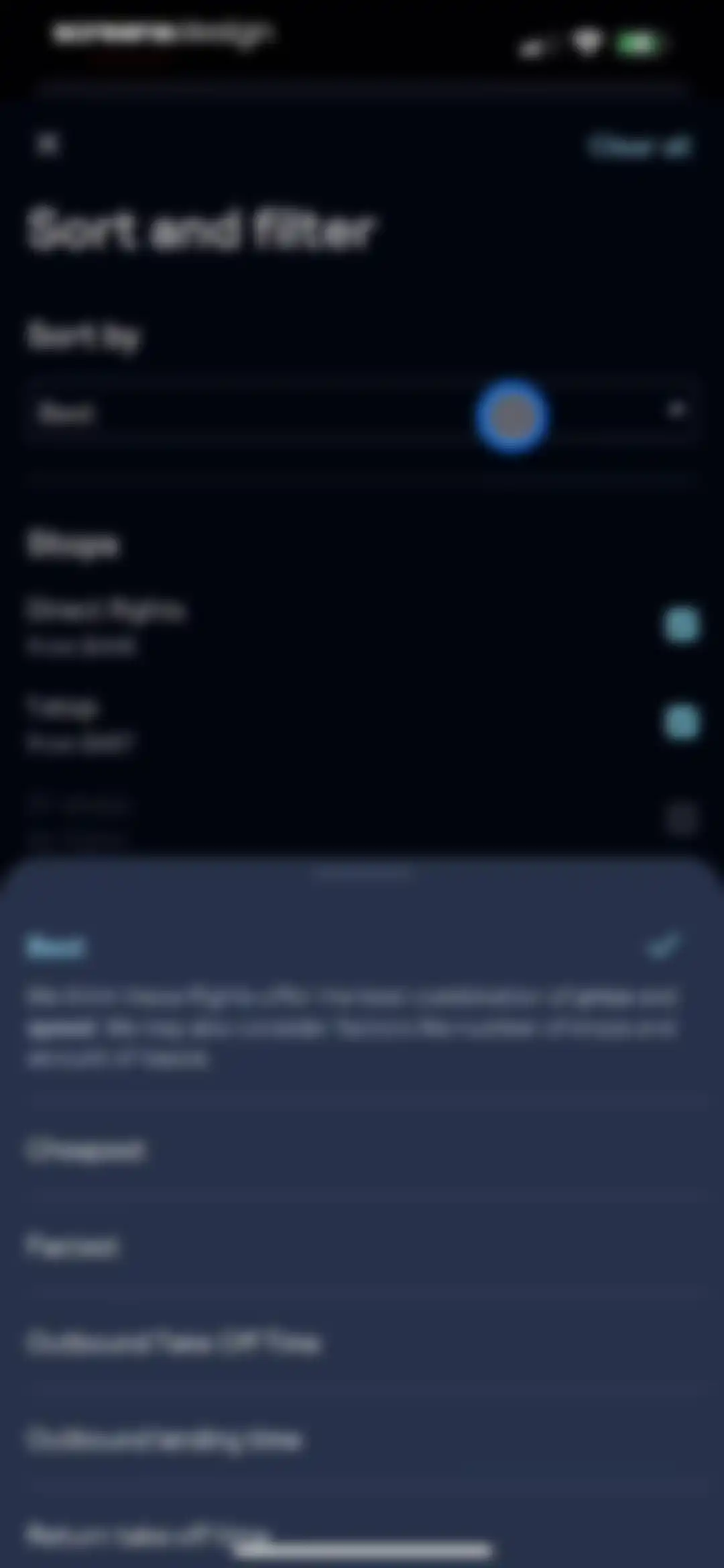 Skyscanner Flights & Travel screen 46