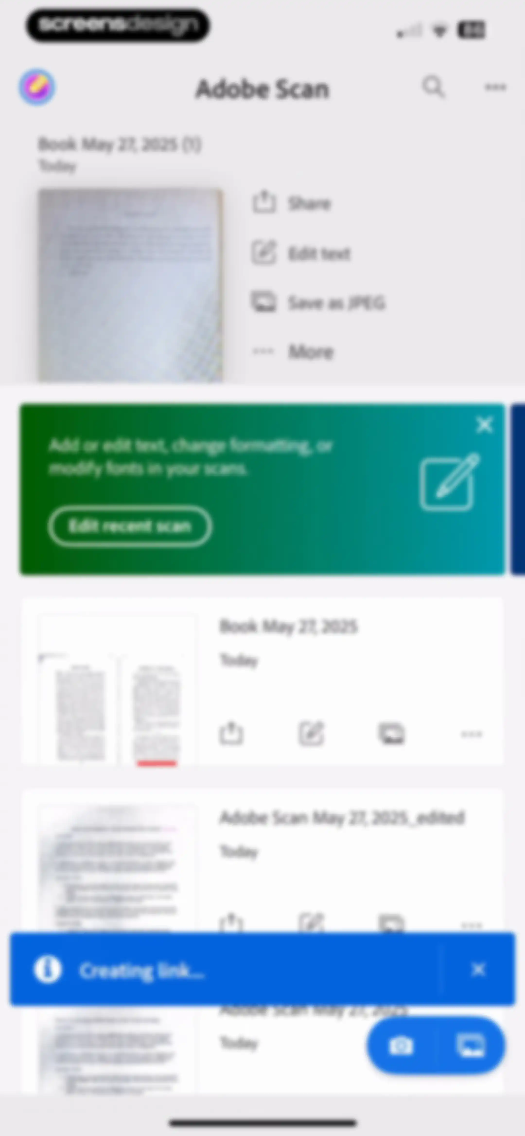 Adobe Scan: PDF & OCR Scanner screen 65