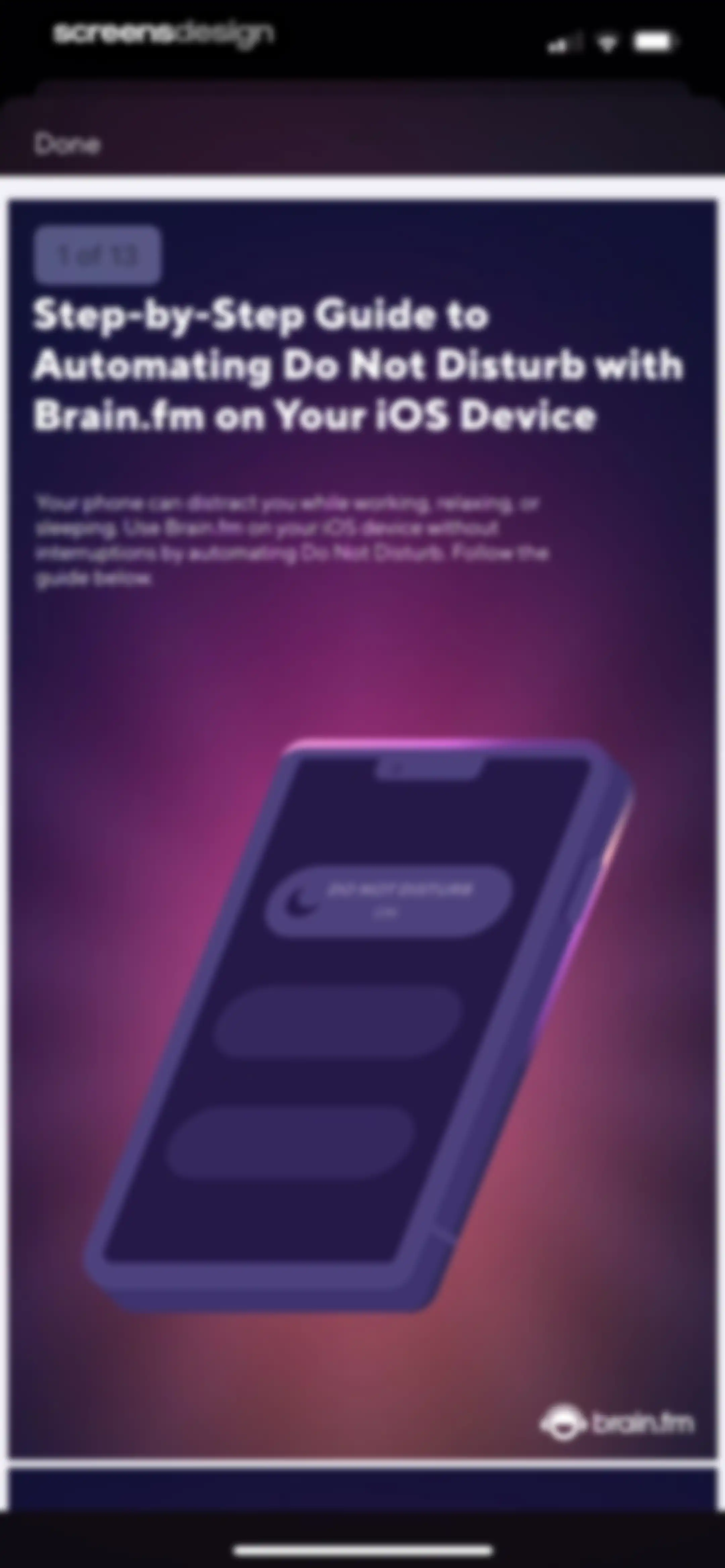 Brain.fm: Focus & Sleep Music screen 74