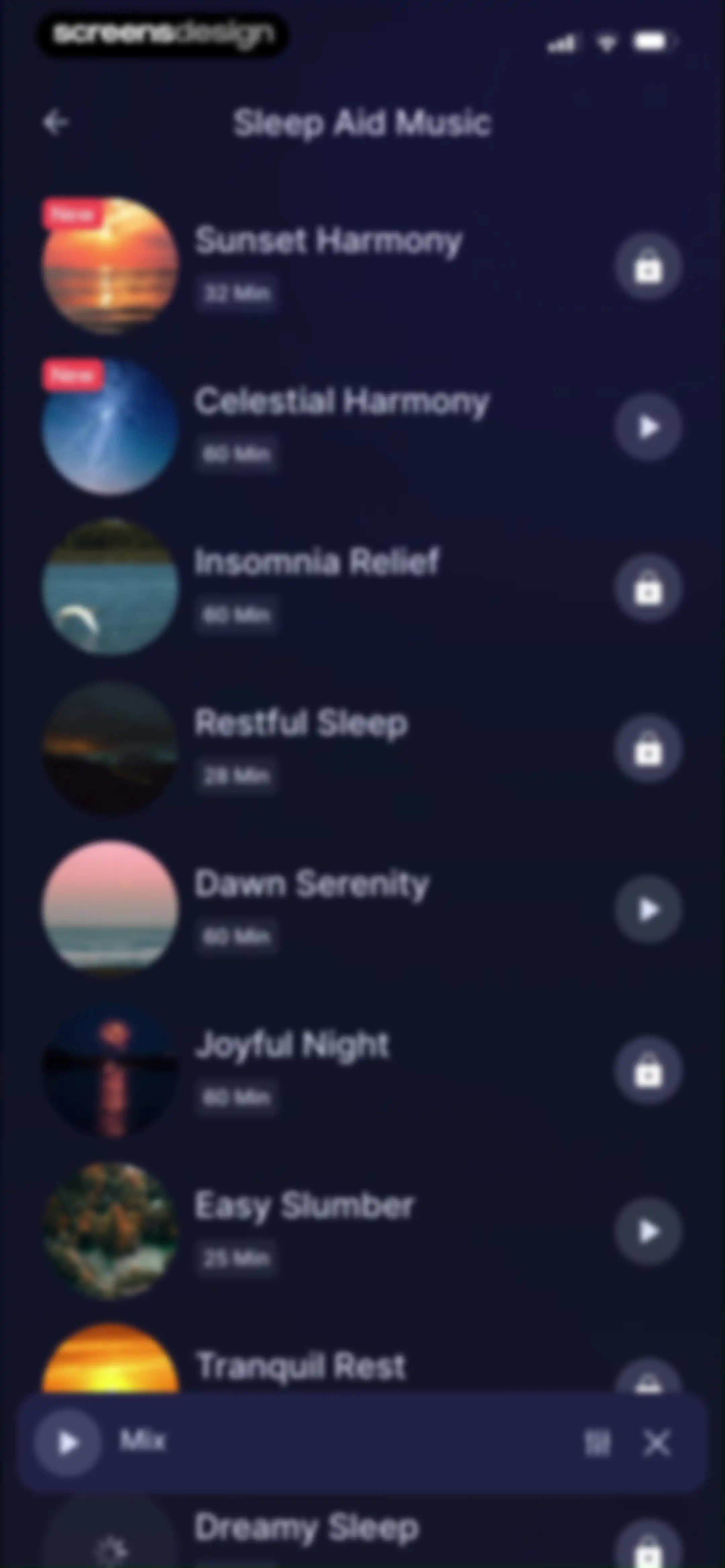 Harmoni - Health & Sleep screen 92