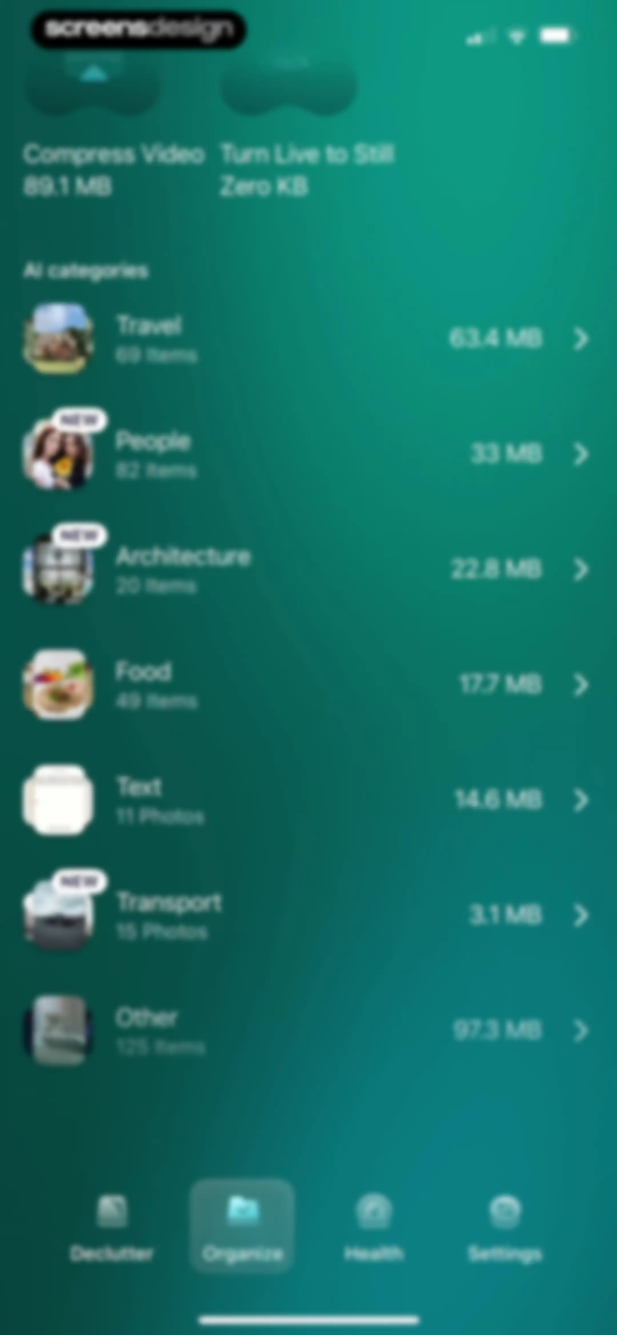CleanMy®Phone: Cleanup Storage screen 68