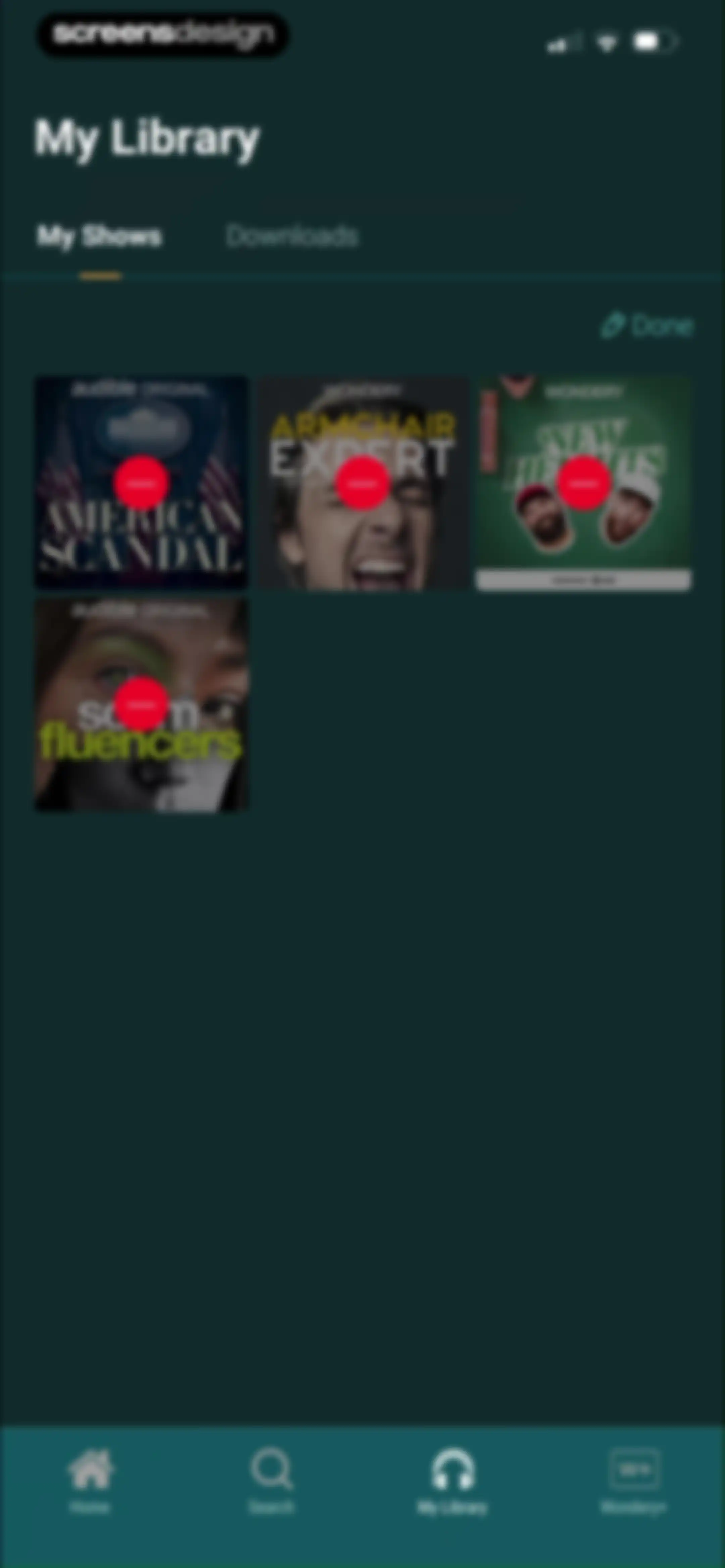 Wondery: Must-Hear Podcasts screen 41