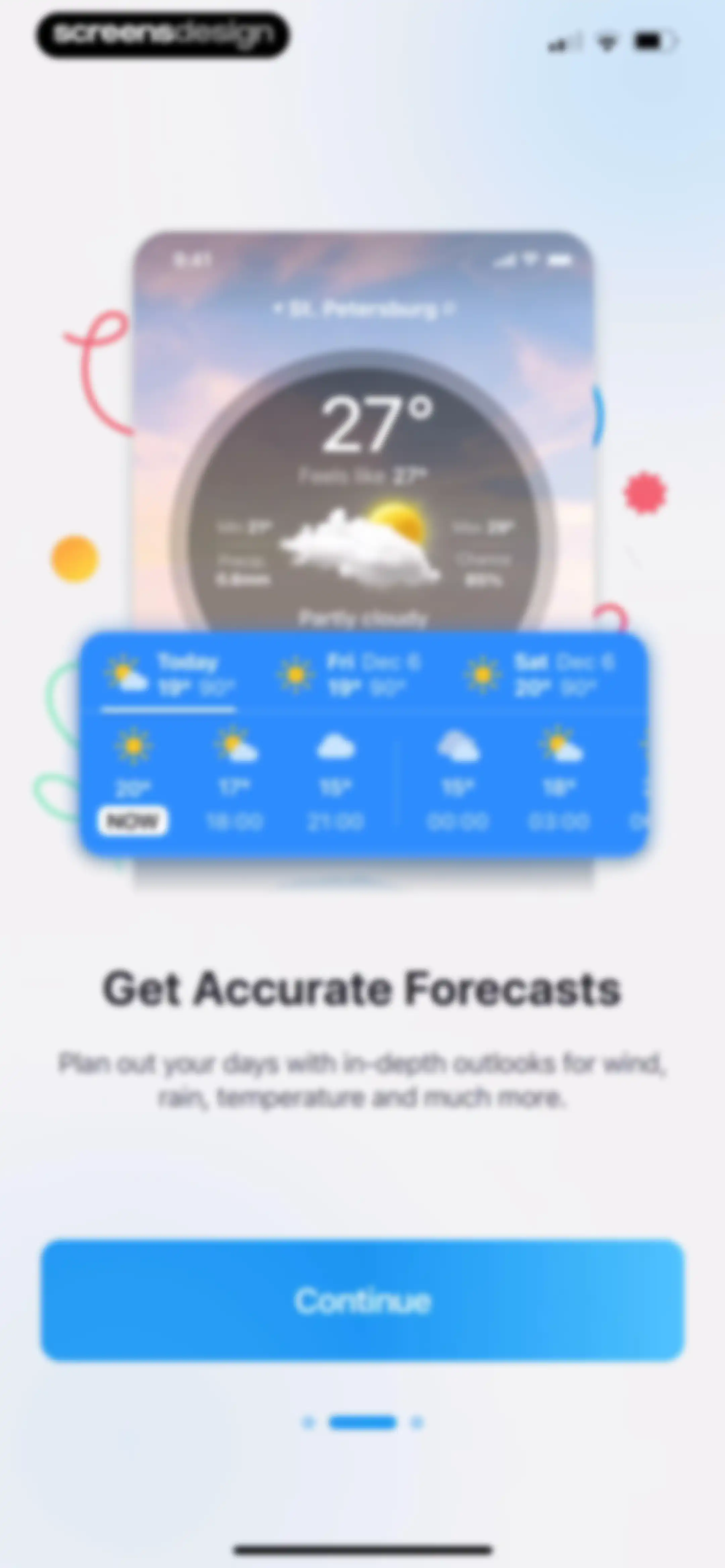 Weather Live° - Local Forecast screen 5