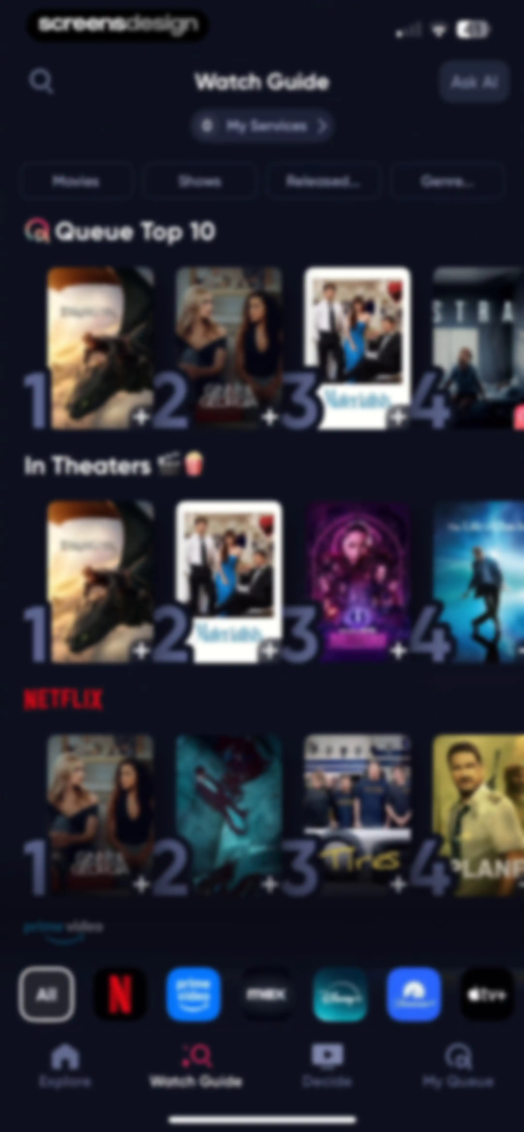 Queue - Find Movies & Shows screen 77