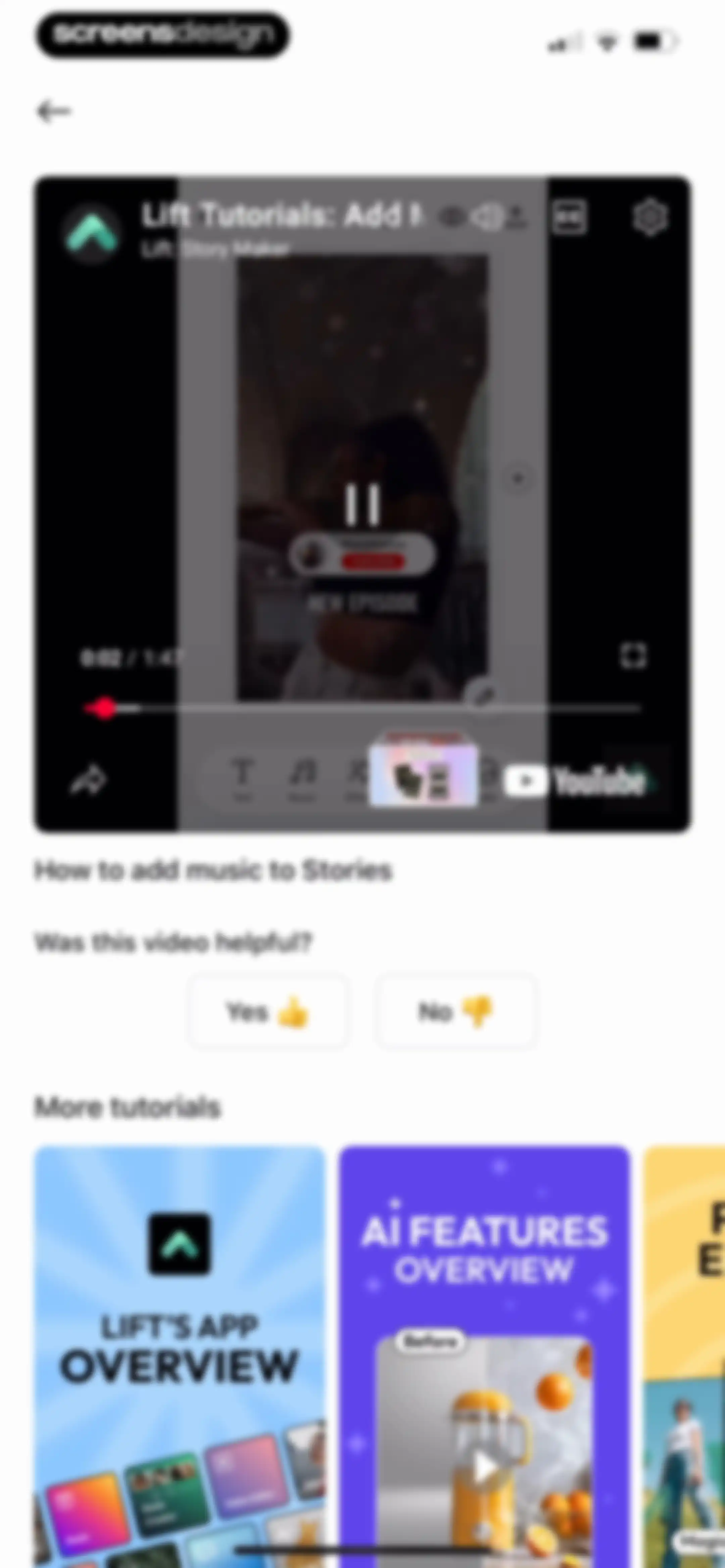 Lift: AI Video & Photo Editor screen 179