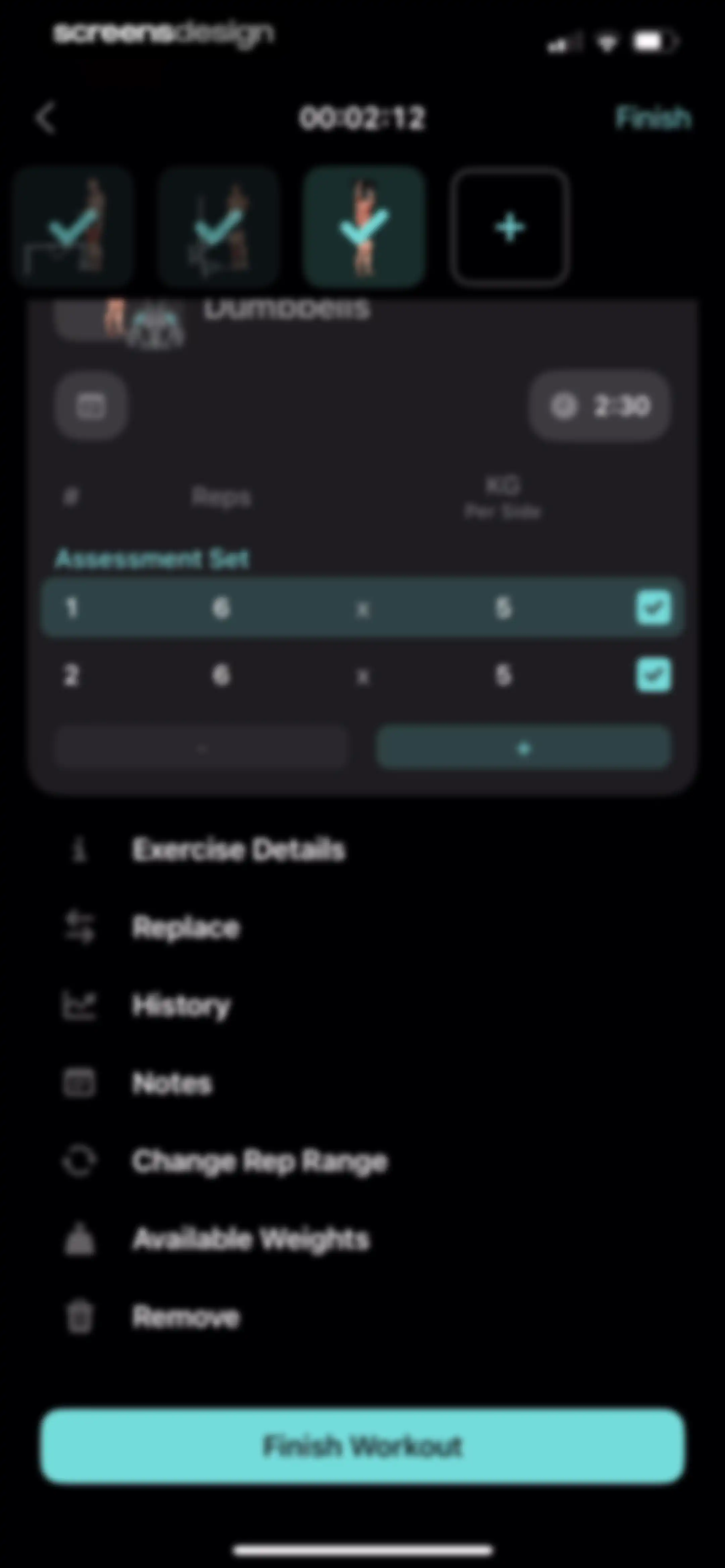 MyFitCoach - Workout Planner screen 97