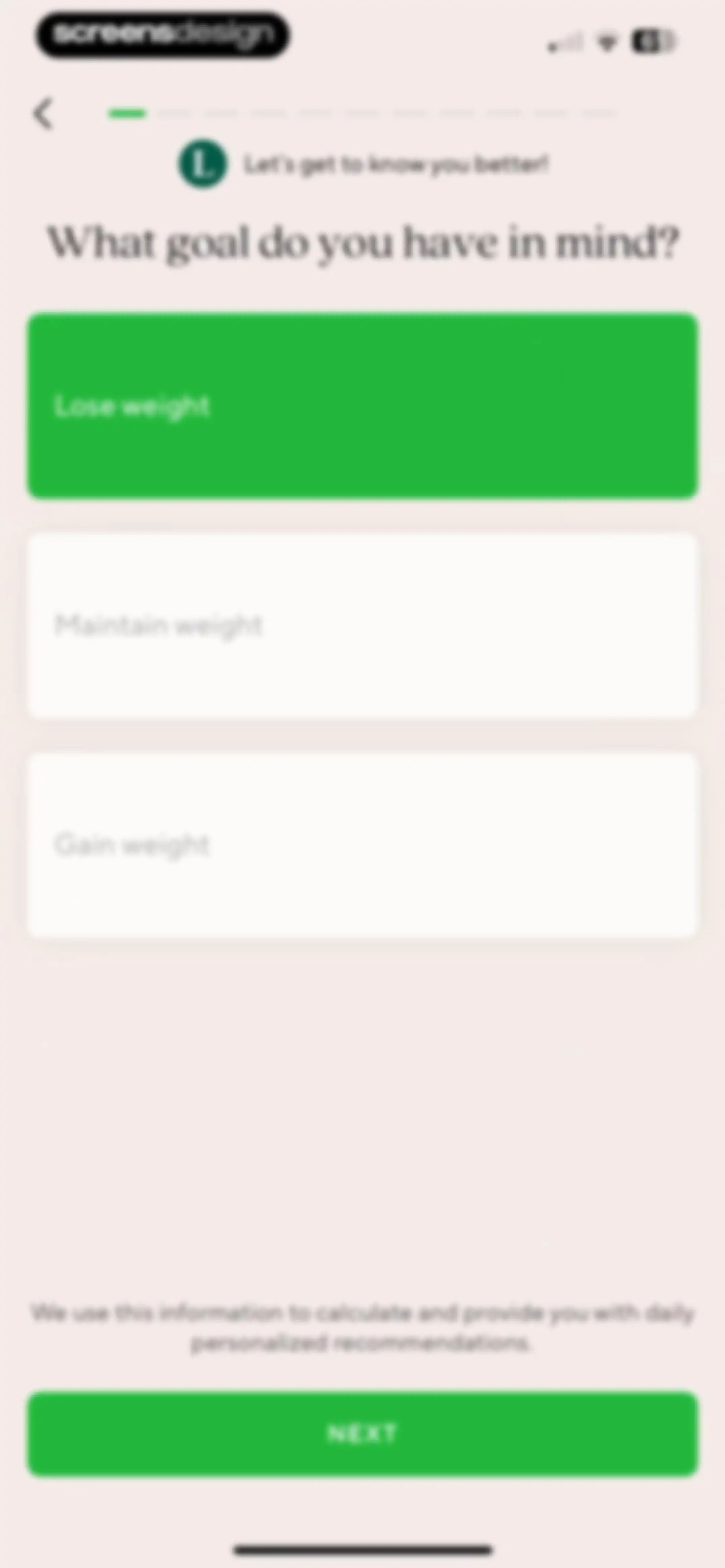 Lifesum: AI Calorie Counter screen 3