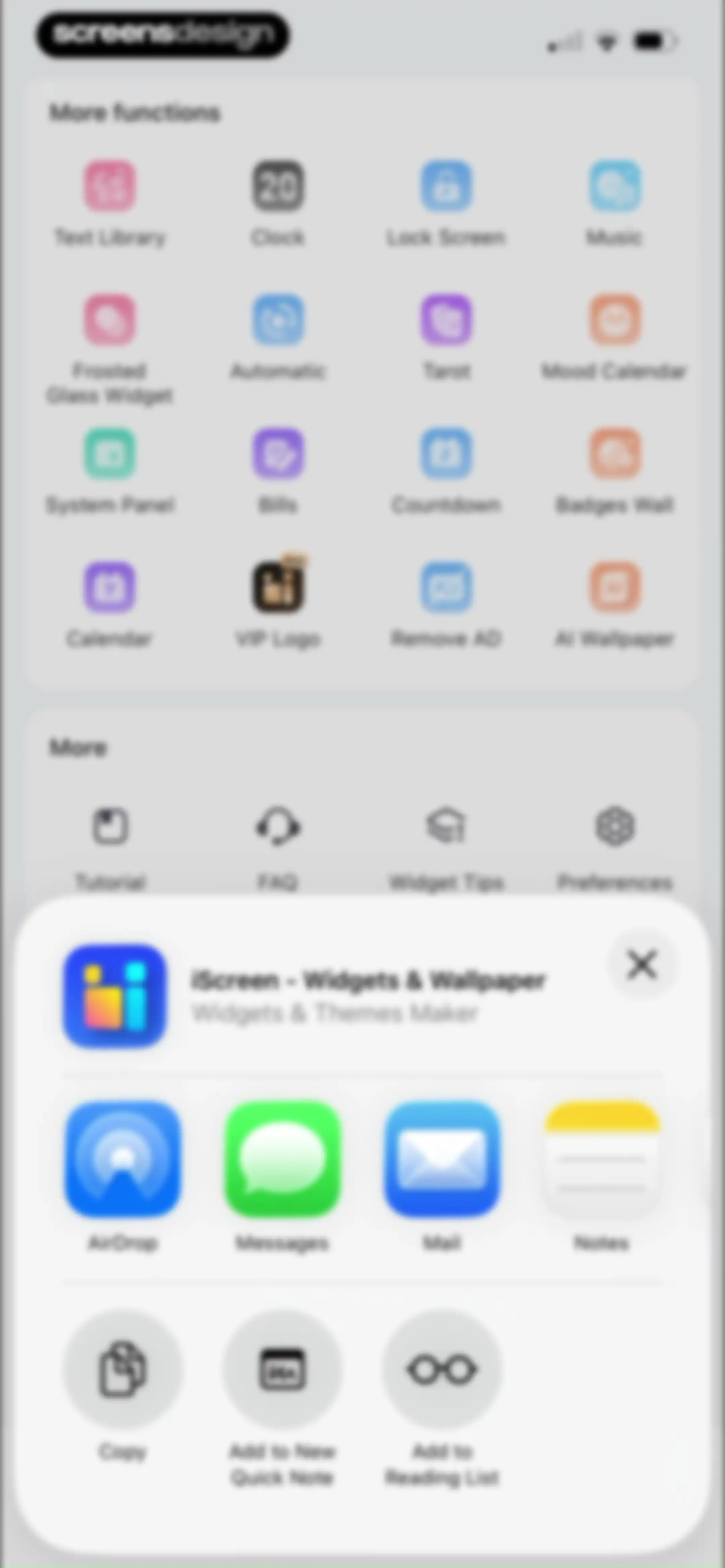 iScreen - Widgets & Wallpaper screen 166