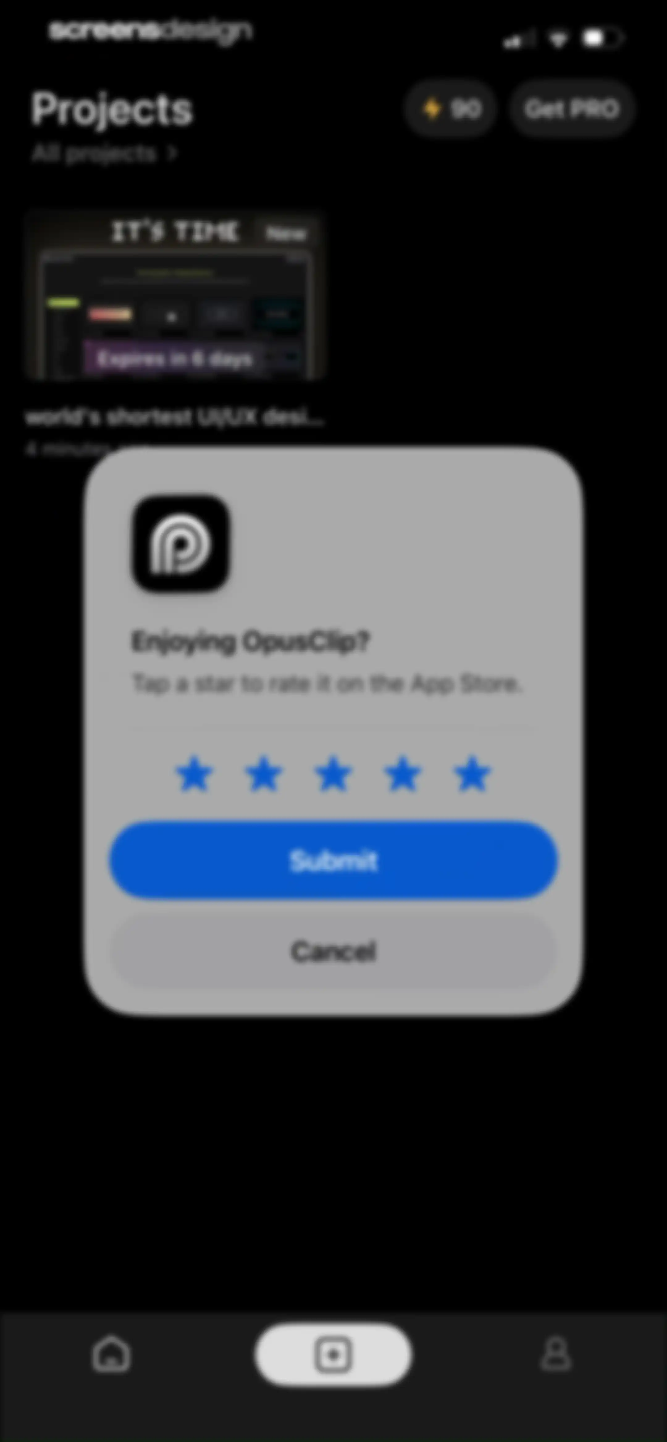 OpusClip - AI video clipping screen 51
