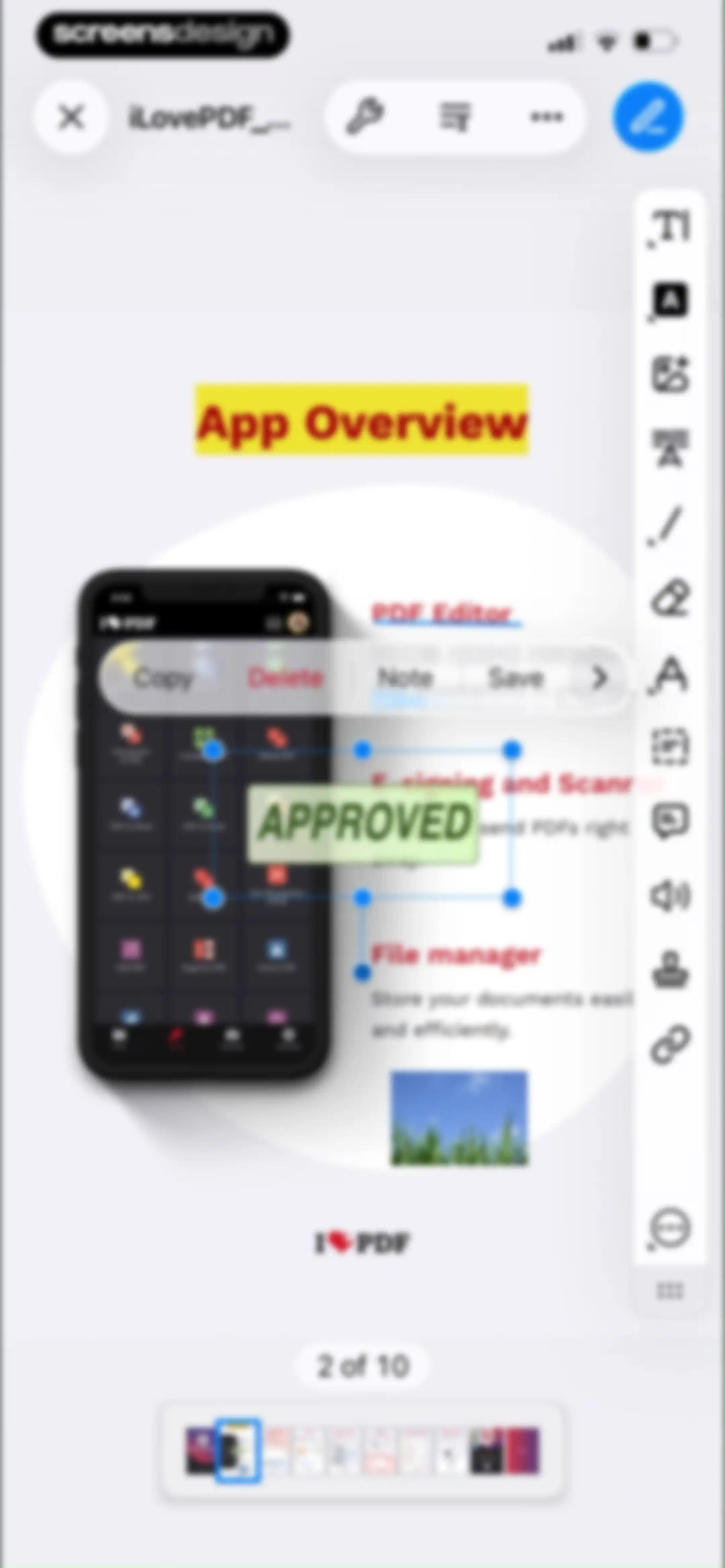 iLovePDF - PDF Editor & Scan screen 50