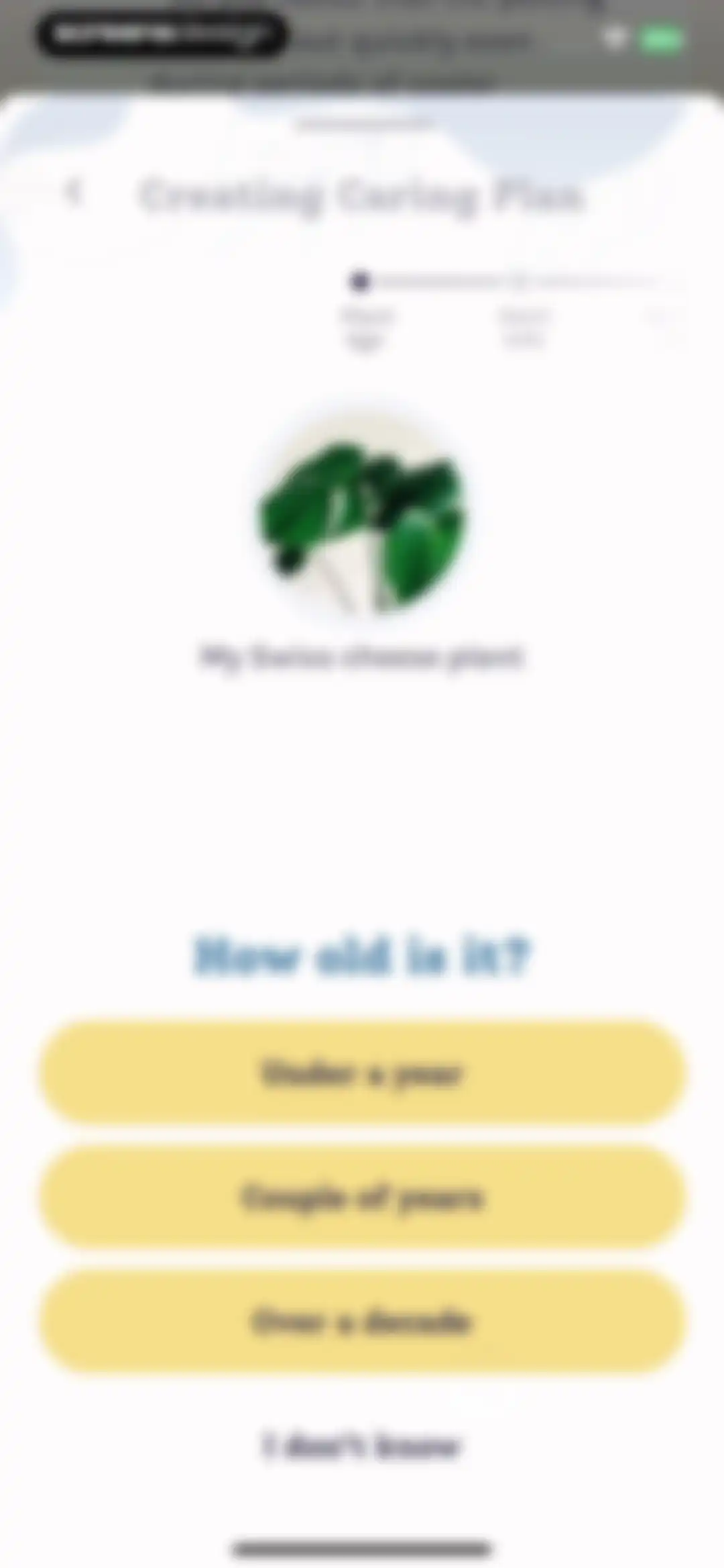 Plant Identifier, Care: Planty screen 60