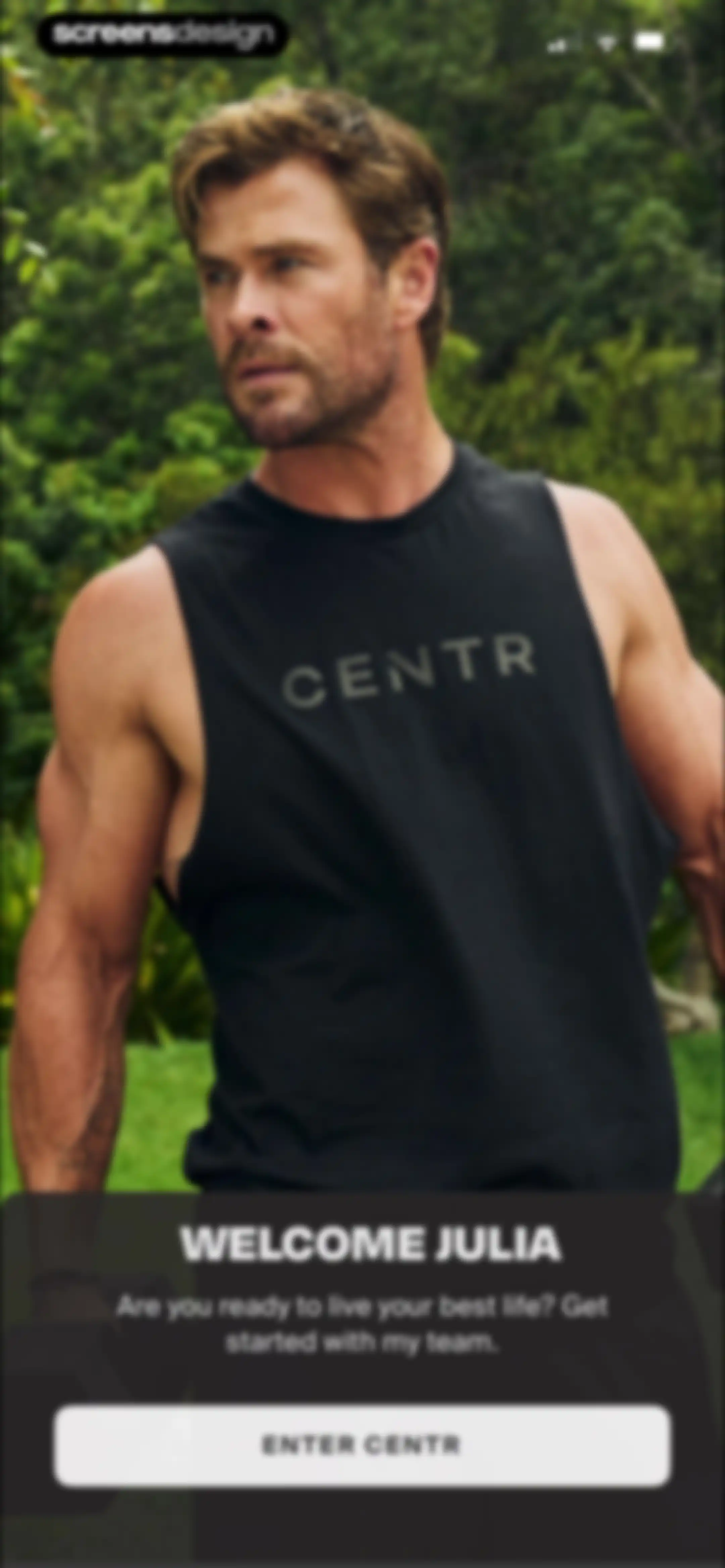 Centr: Strength & Fitness App screen 25