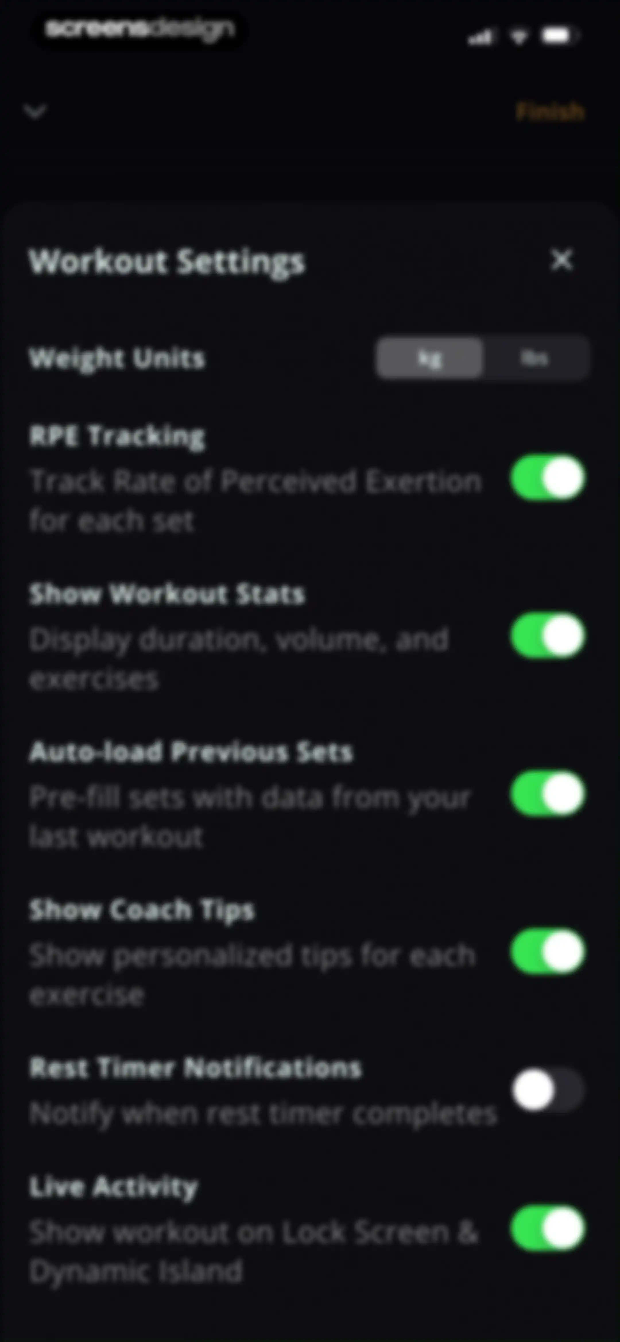 Stronger - Gym Workout Planner screen 59