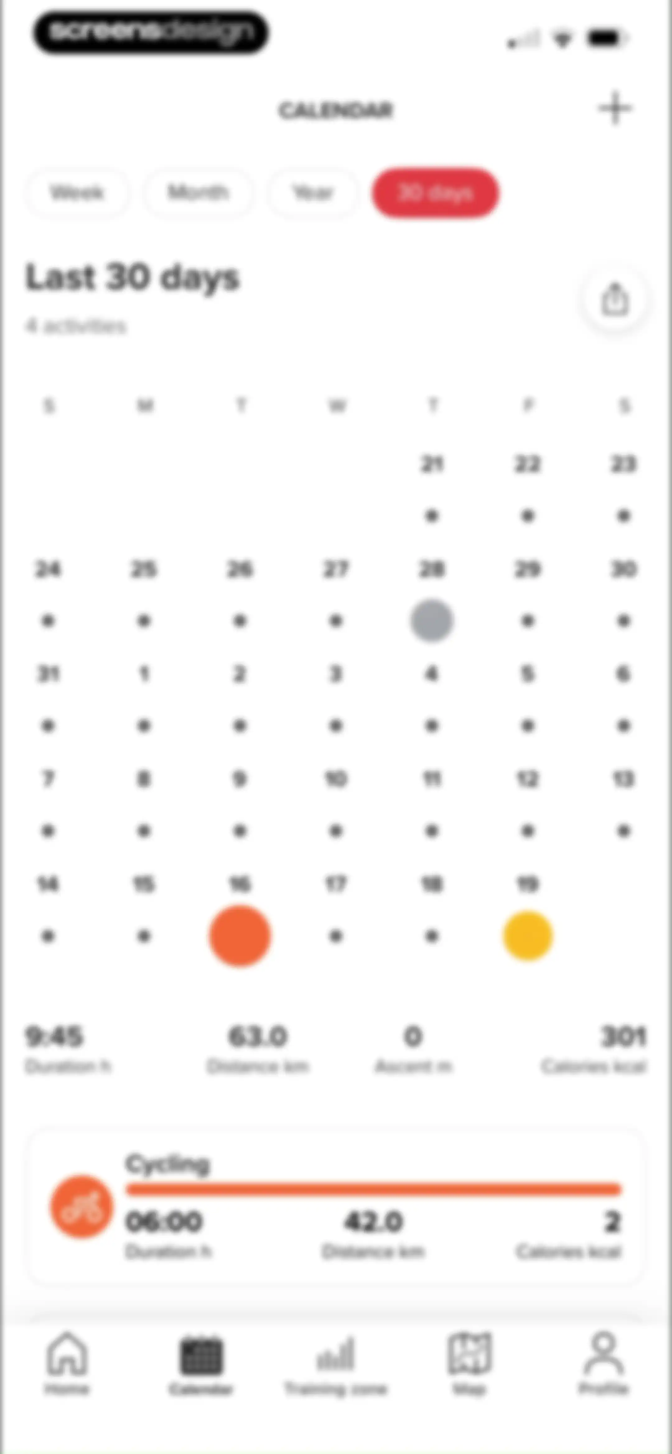Sports Tracker: Run Bike Hike screen 161