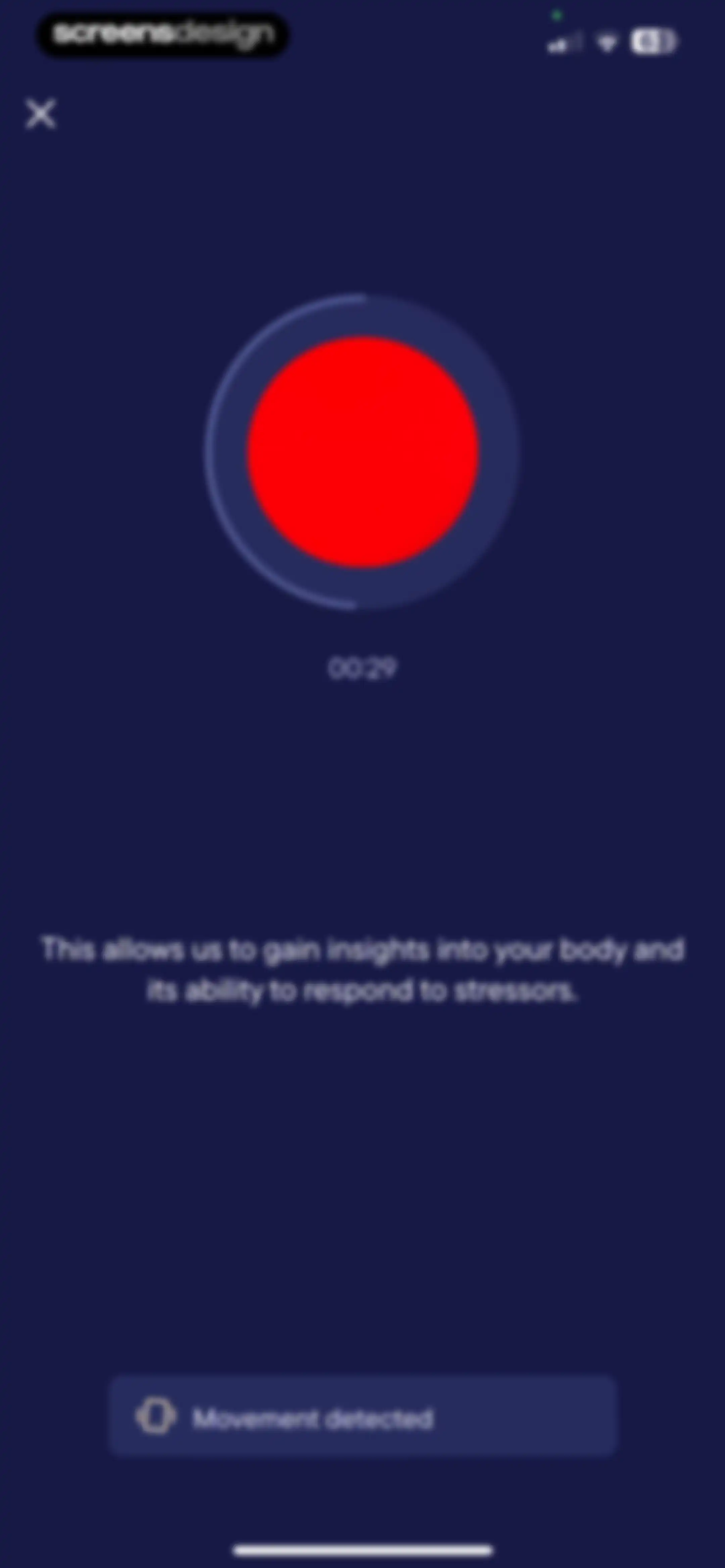 Visible: Pacing for illness screen 39