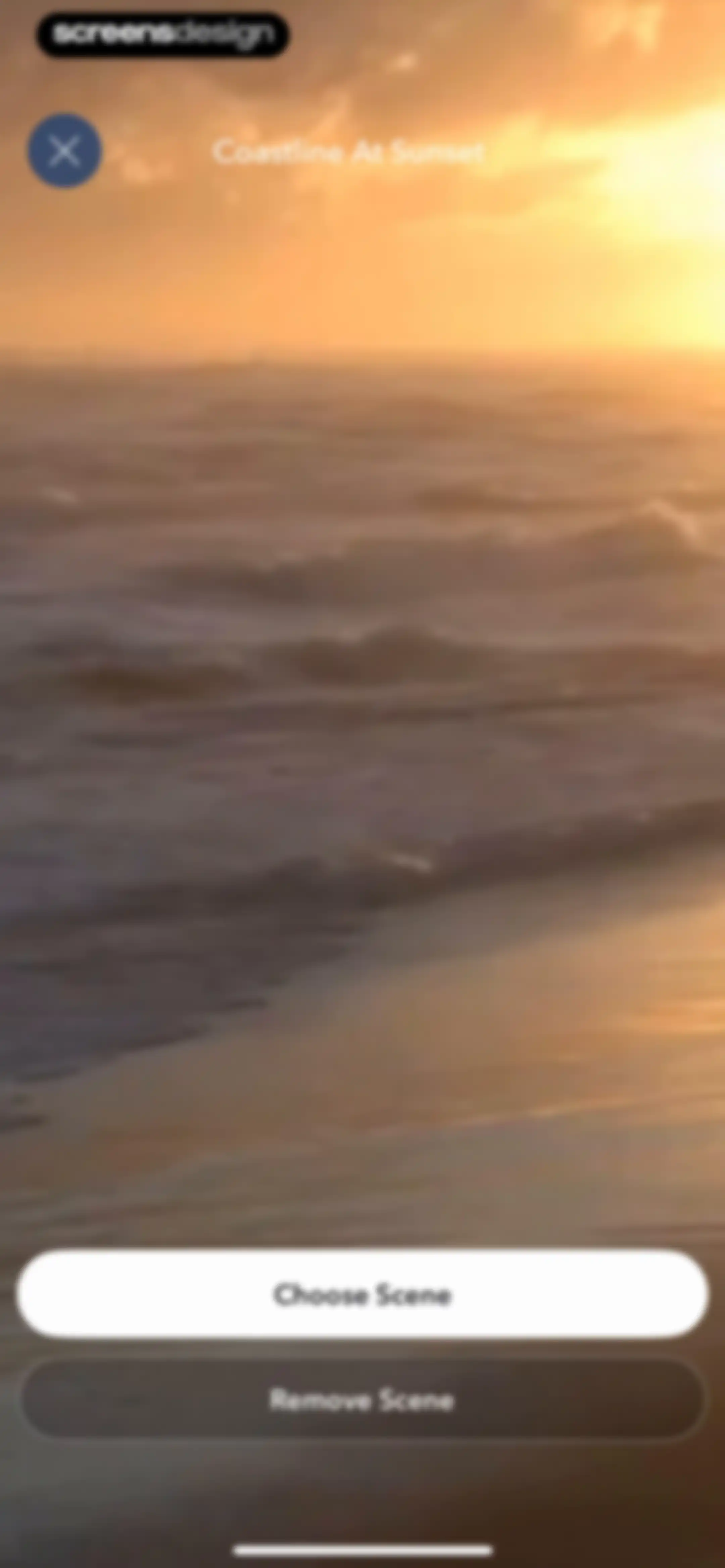 Calm screen 19