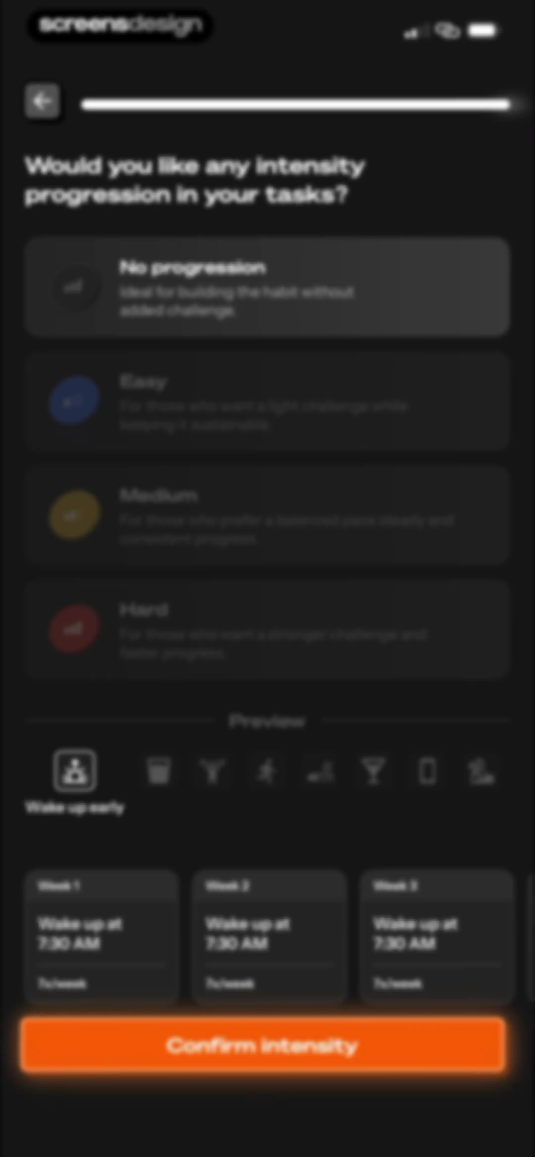 Life Reset: 66 Day Habit screen 63