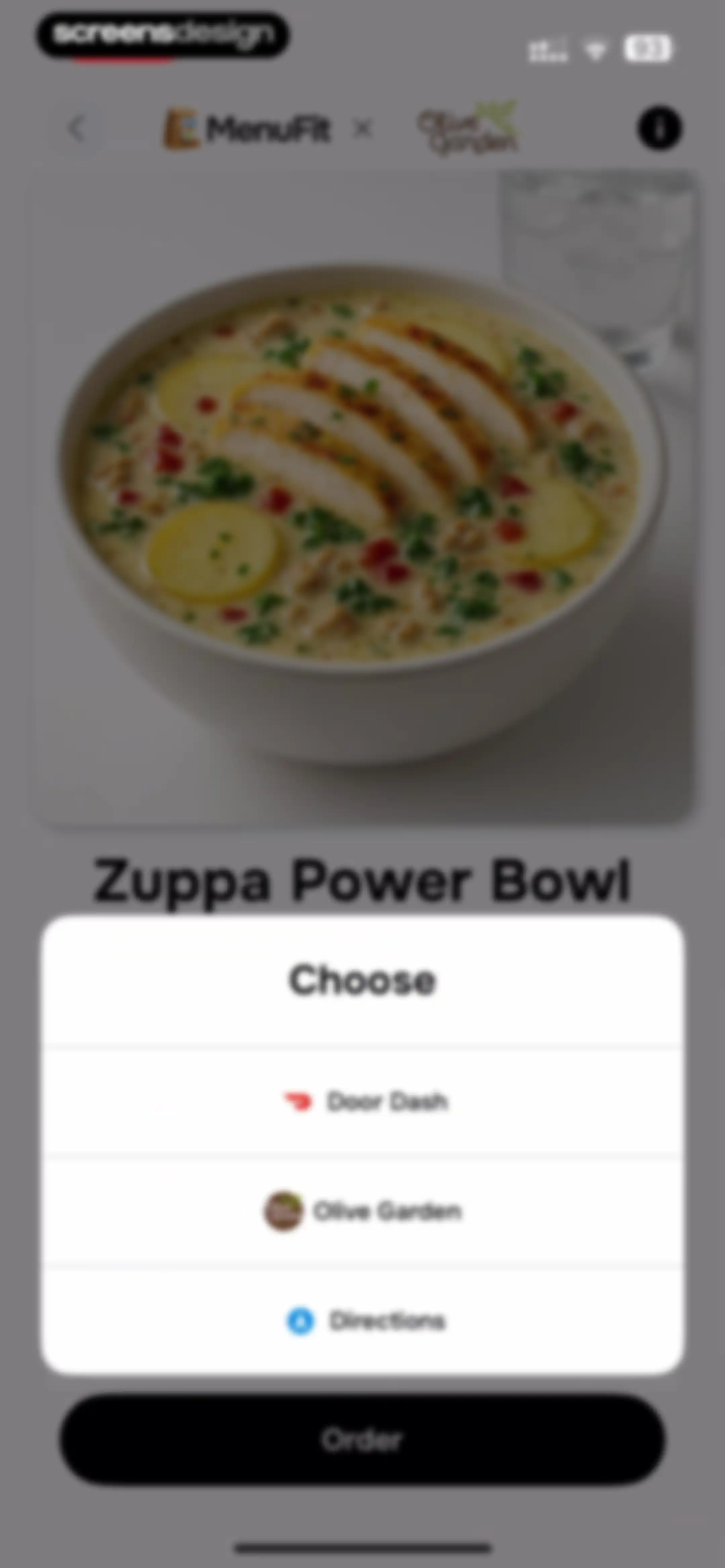 MenuFit - Healthy Eating Out screen 77
