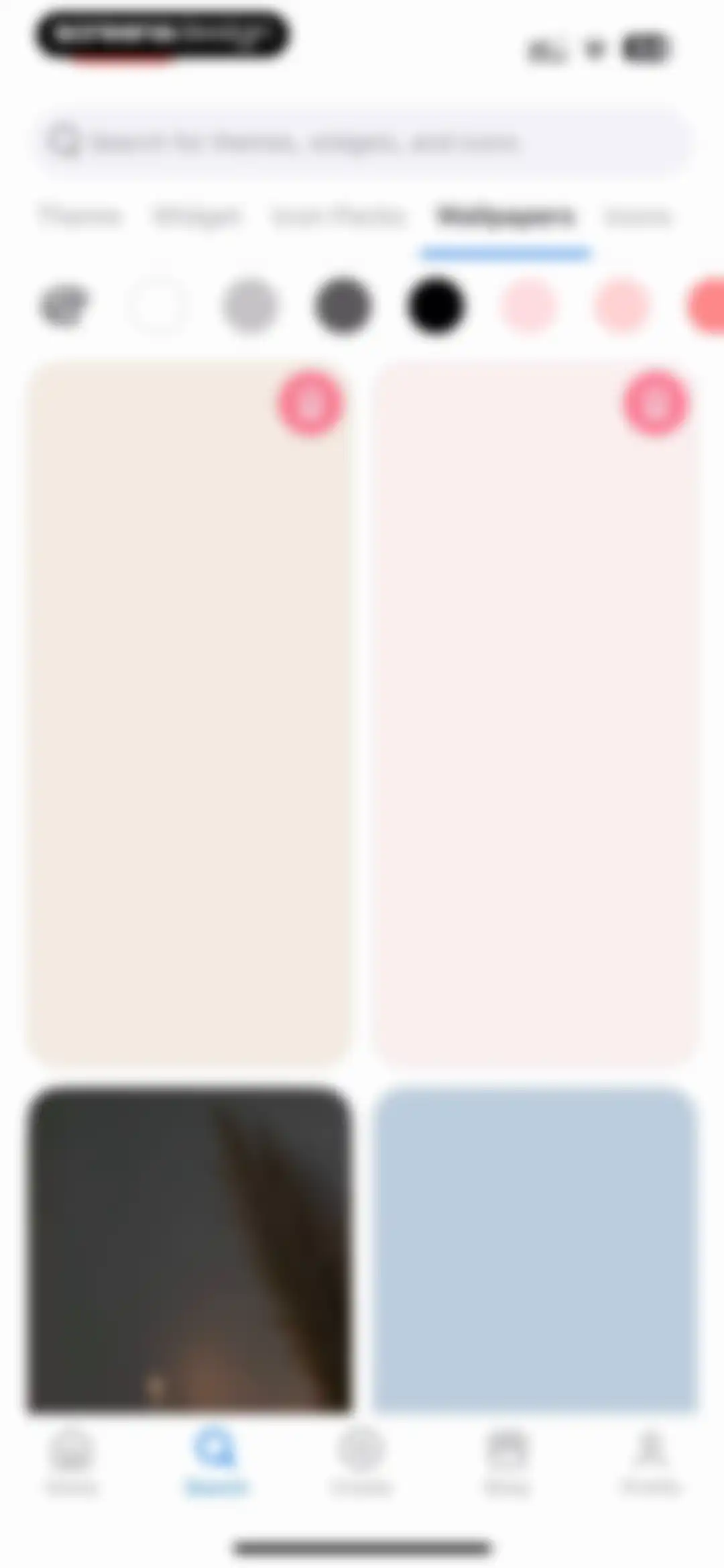 WidgetClub:Widget, Theme, Icon screen 69