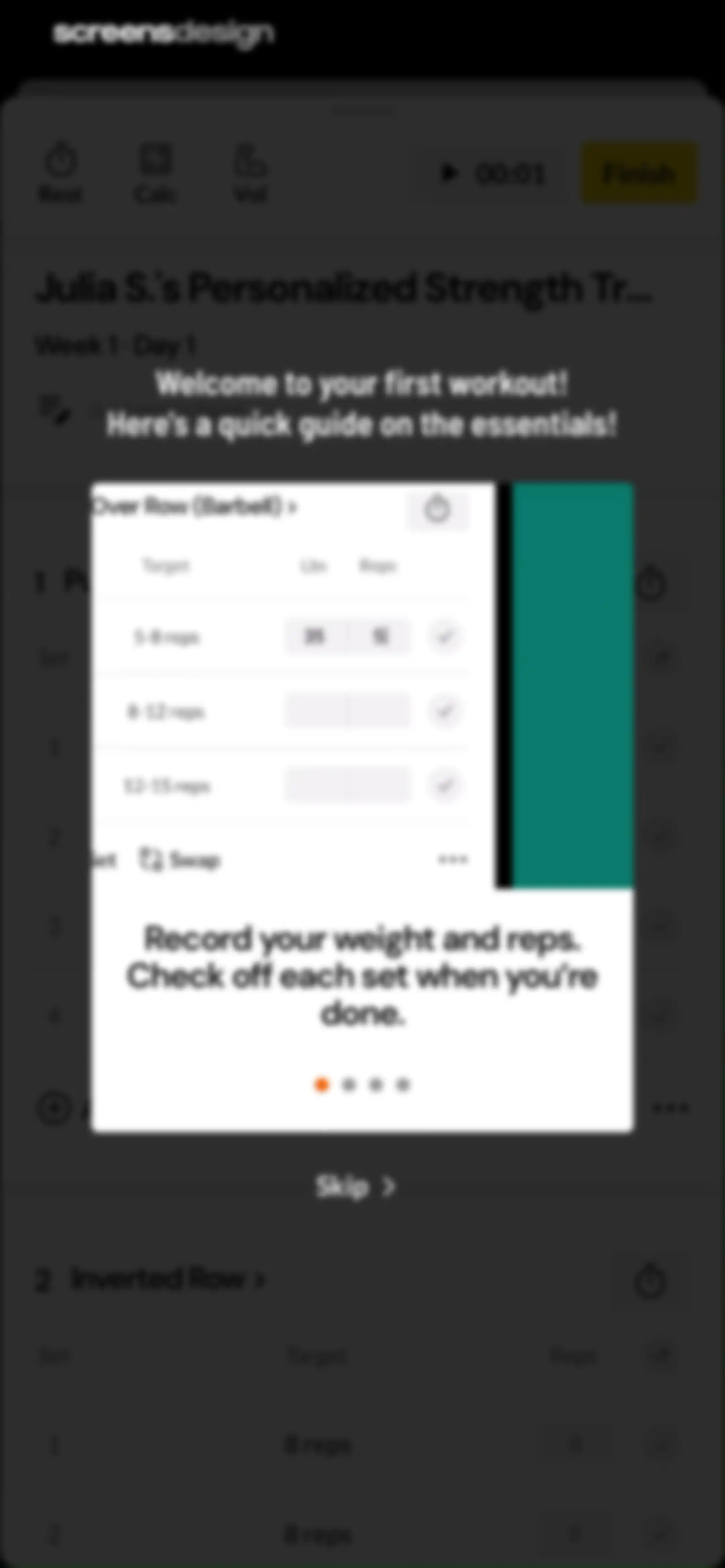 Boostcamp: Workout Programs screen 52