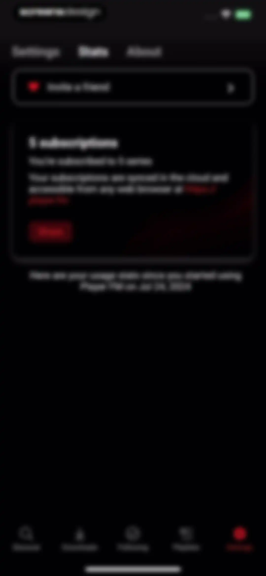 Player FM — Podcast App screen 81