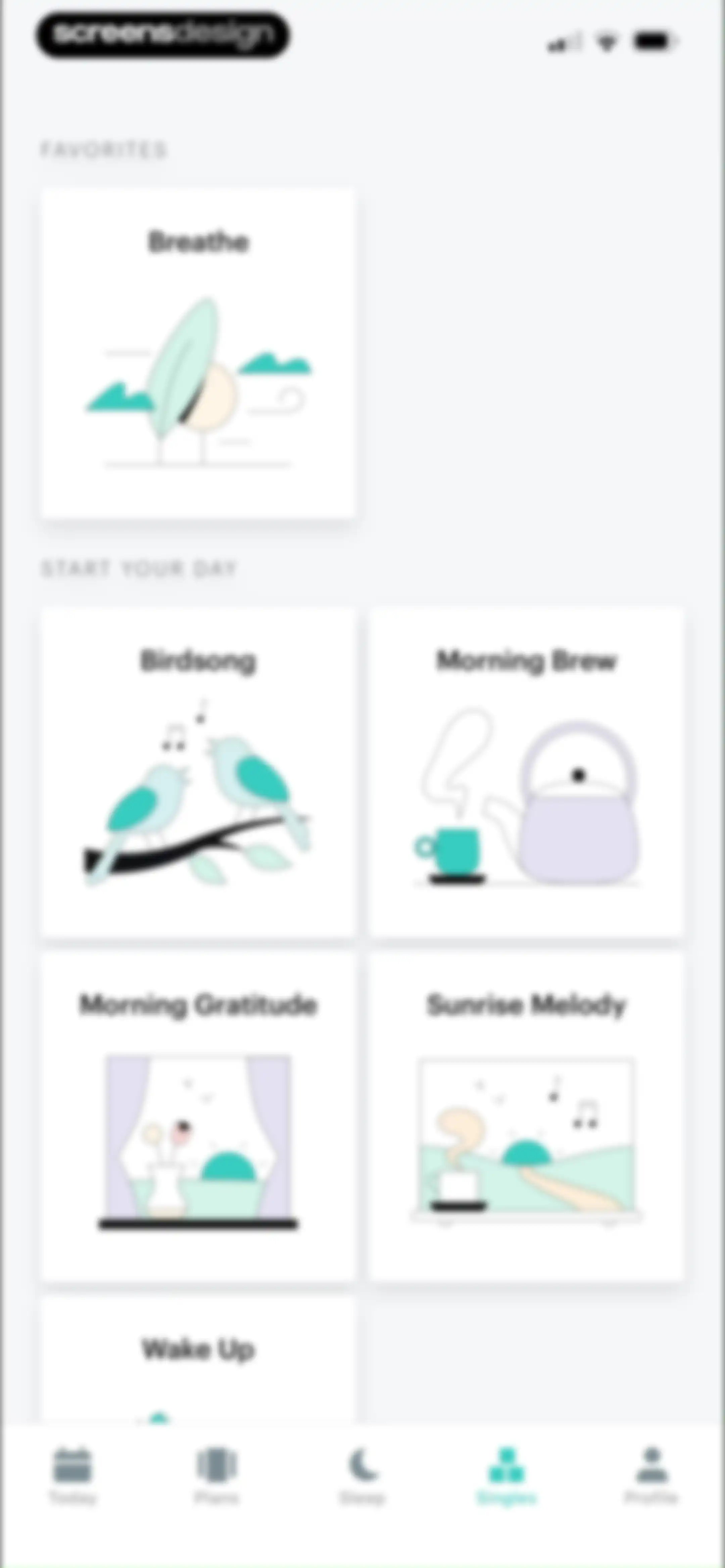Balance: Meditation & Sleep screen 88