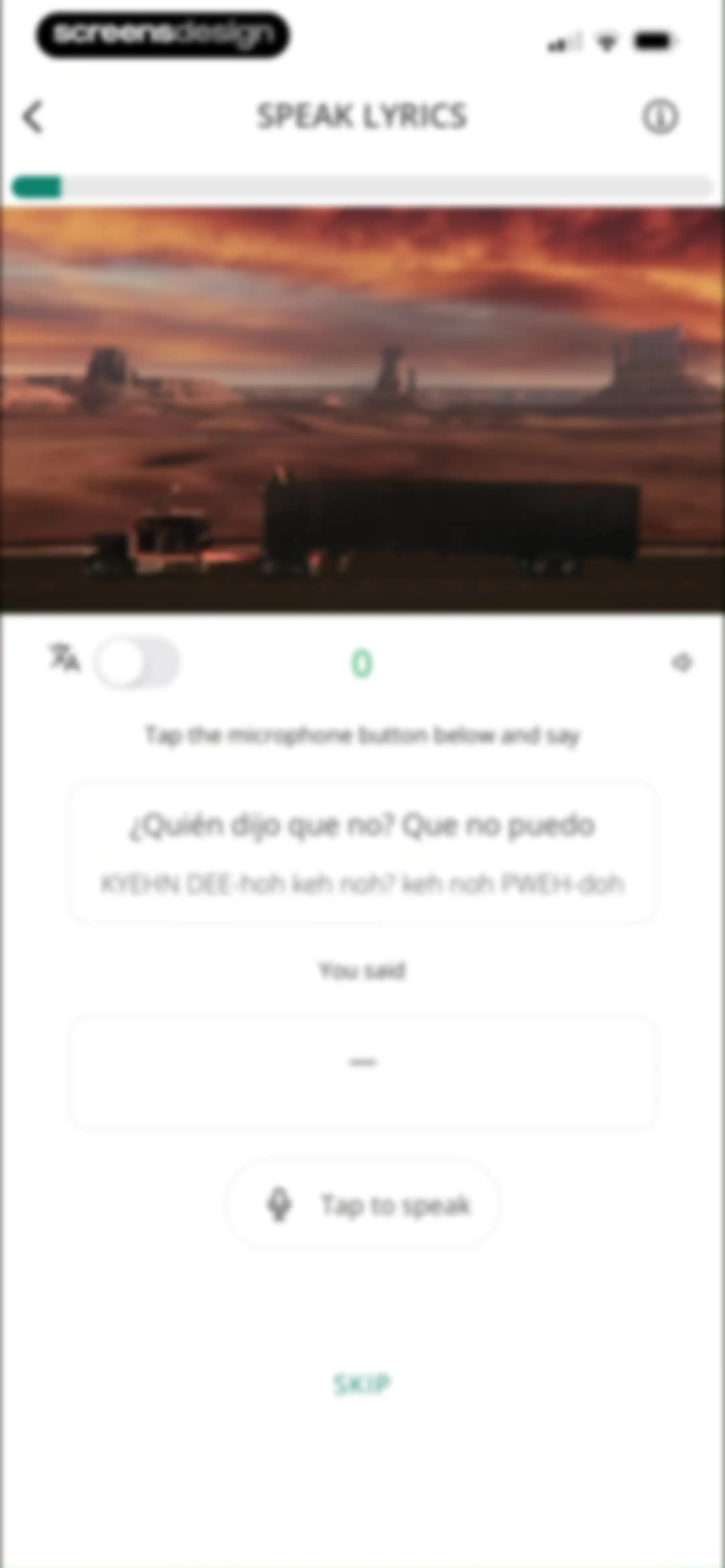 LyricFluent: Learn Languages screen 77